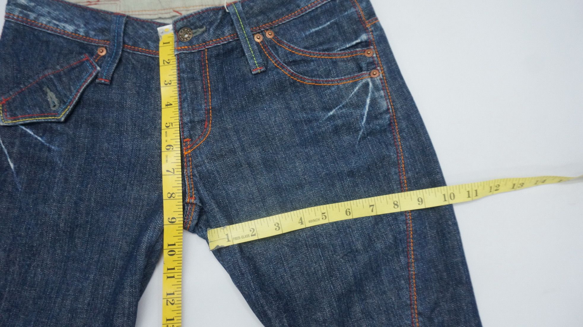 Japanese Brand Japan ET Boite Made in Nippon Womens Jeans Size 30" / US 8 / IT 44 - 10 Thumbnail