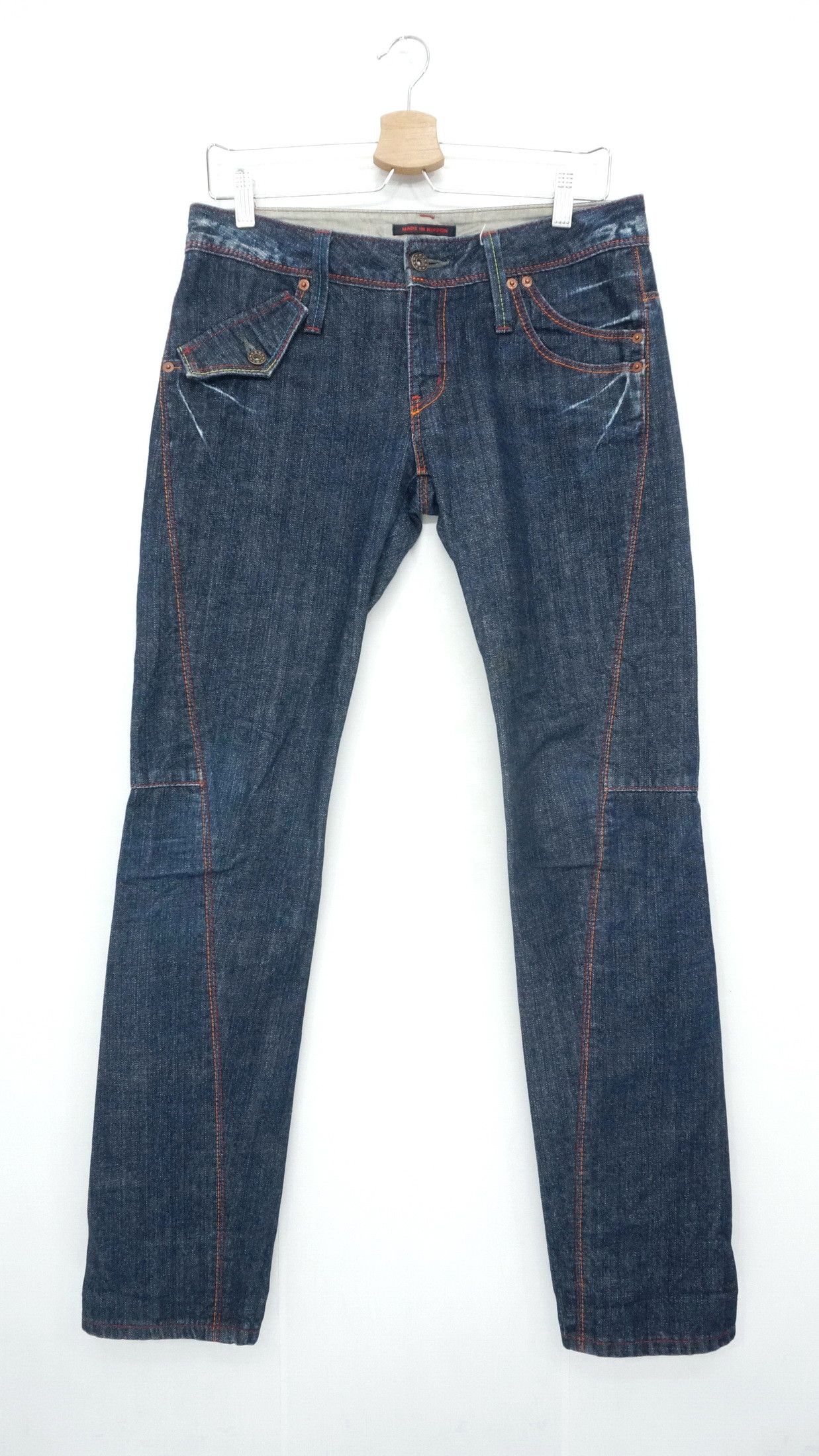 Japanese Brand Japan ET Boite Made in Nippon Womens Jeans Size 30" / US 8 / IT 44 - 2 Thumbnail