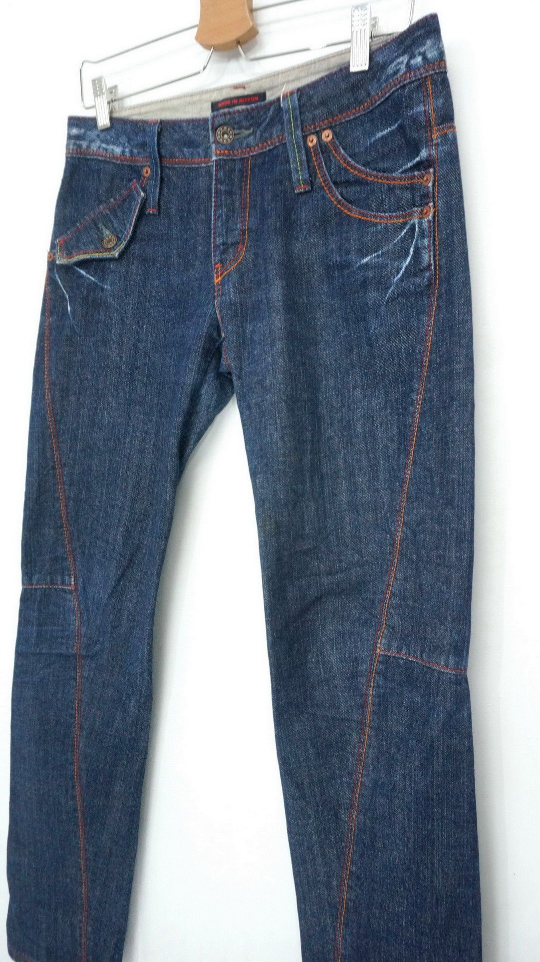 Japanese Brand Japan ET Boite Made in Nippon Womens Jeans Size 30" / US 8 / IT 44 - 3 Thumbnail