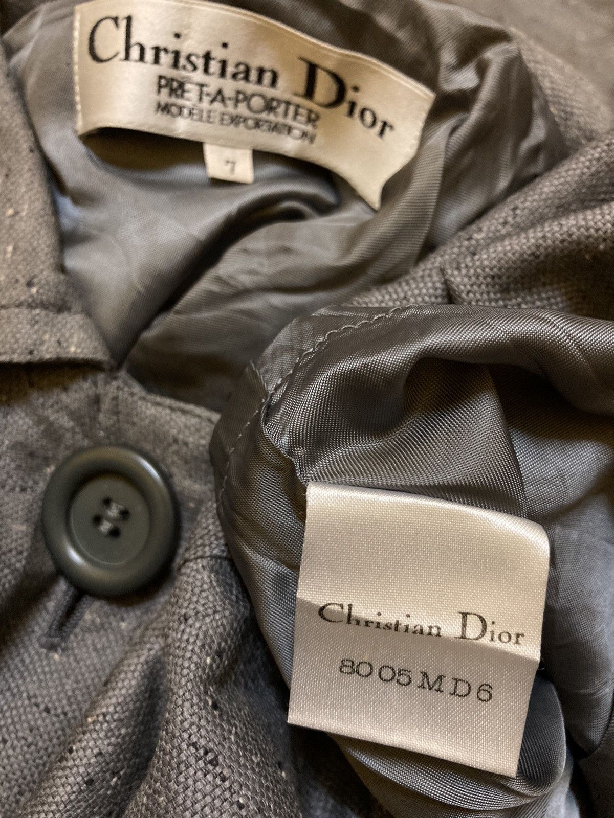 Christian Dior Monsieur Christian Dior Monsieur Pret A Porter Long Jacket Size XXL / US 16-18 / IT 52-54 - 9 Thumbnail