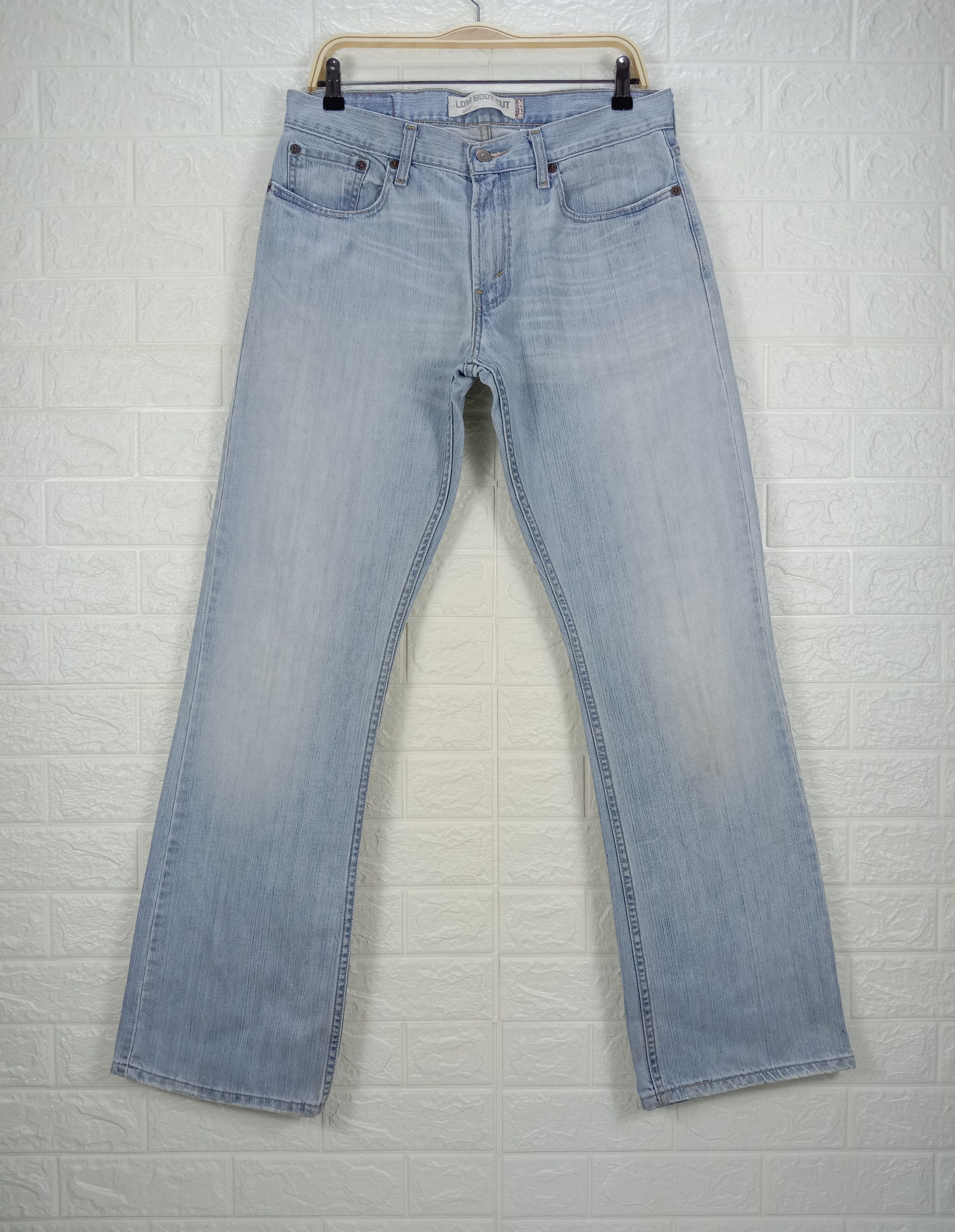 image of Levis x Levis Vintage Clothing Vintage Levi's 527 Flare Jeans Light Wash Denim in Light Blue Wash (