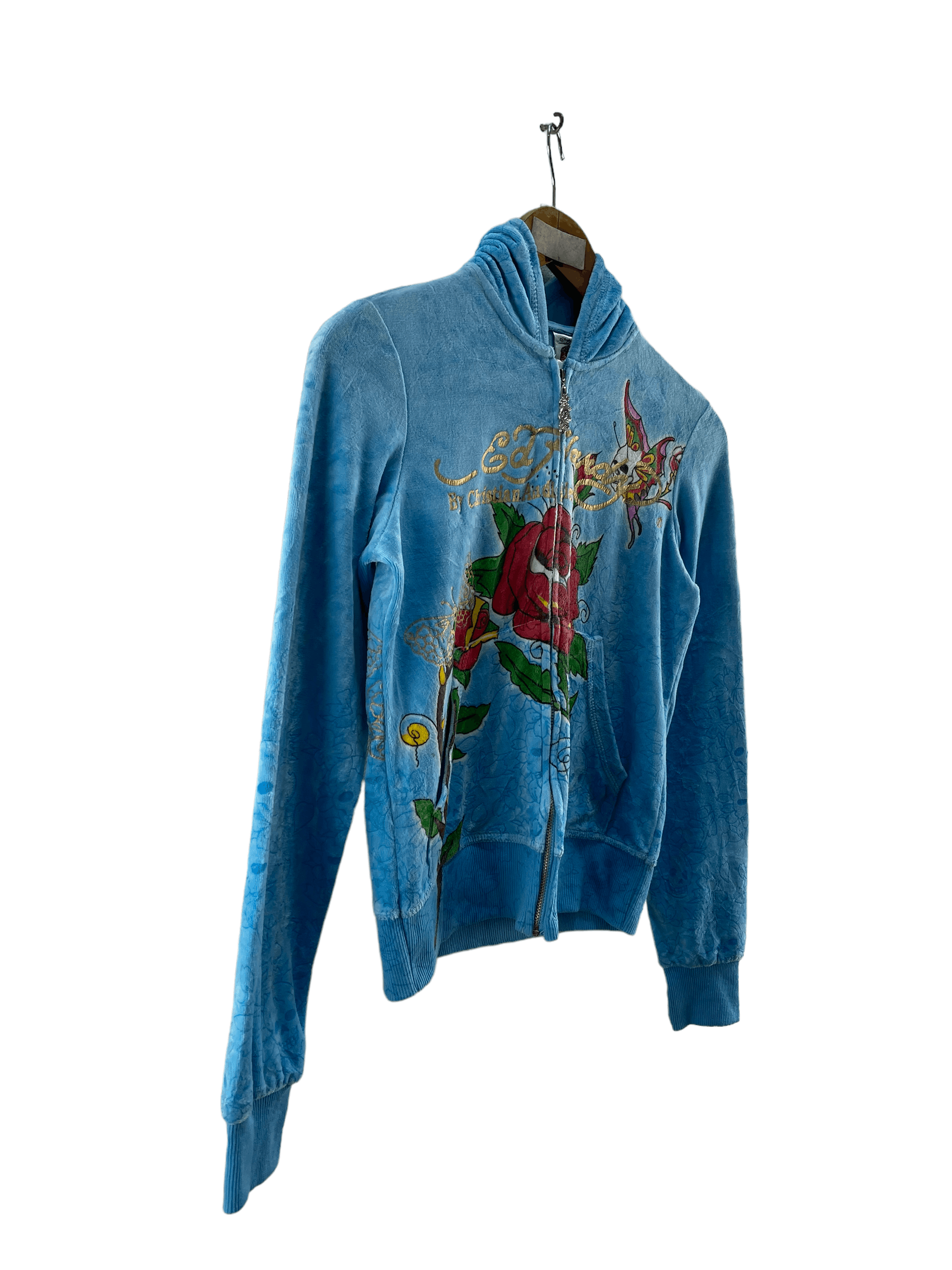 Ed Hardy Ed Hardy by Christian Audigier Sweater Jacket Size US XS / EU 42 / 0 - 4 Thumbnail