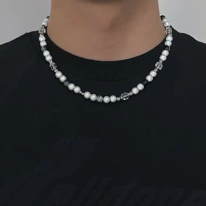 Jewelry Pearl Beads Chain Necklace Size ONE SIZE - 3 Thumbnail