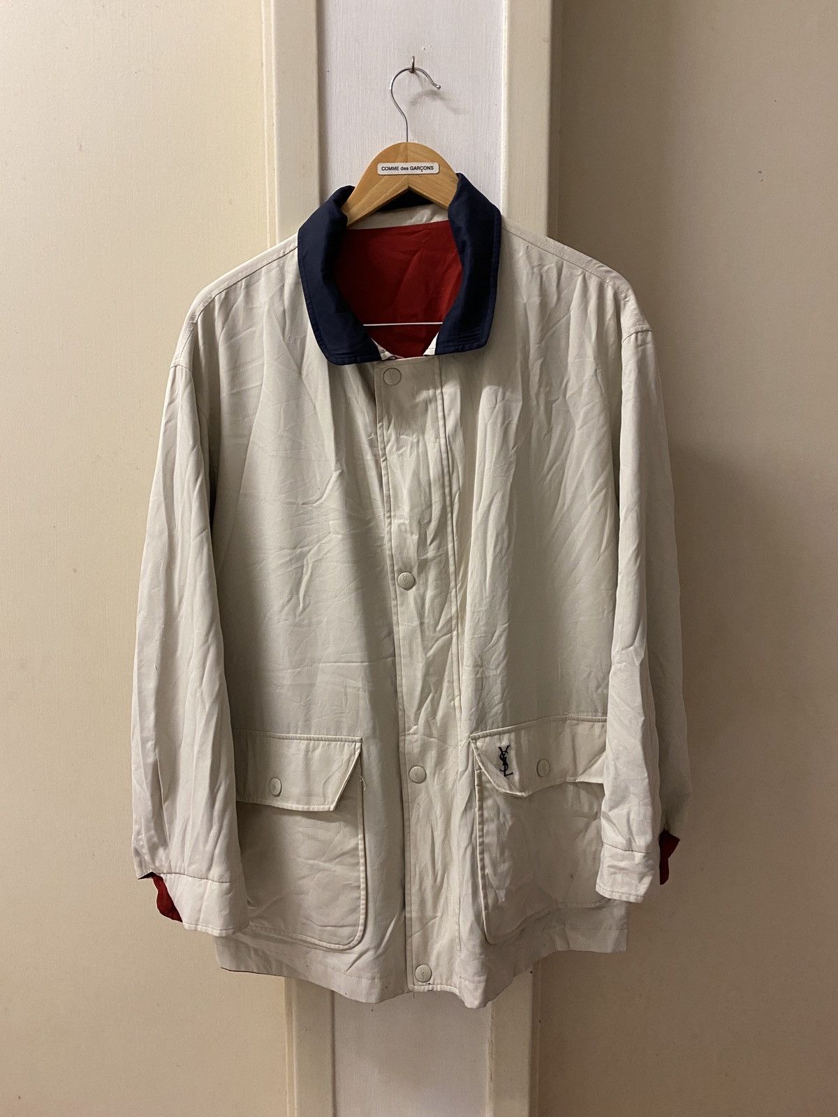 Yves Saint Laurent 🔥🔥💰💰Yves Saint Laurent reverseable Jacket Size US L / EU 52-54 / 3 - 8 Thumbnail