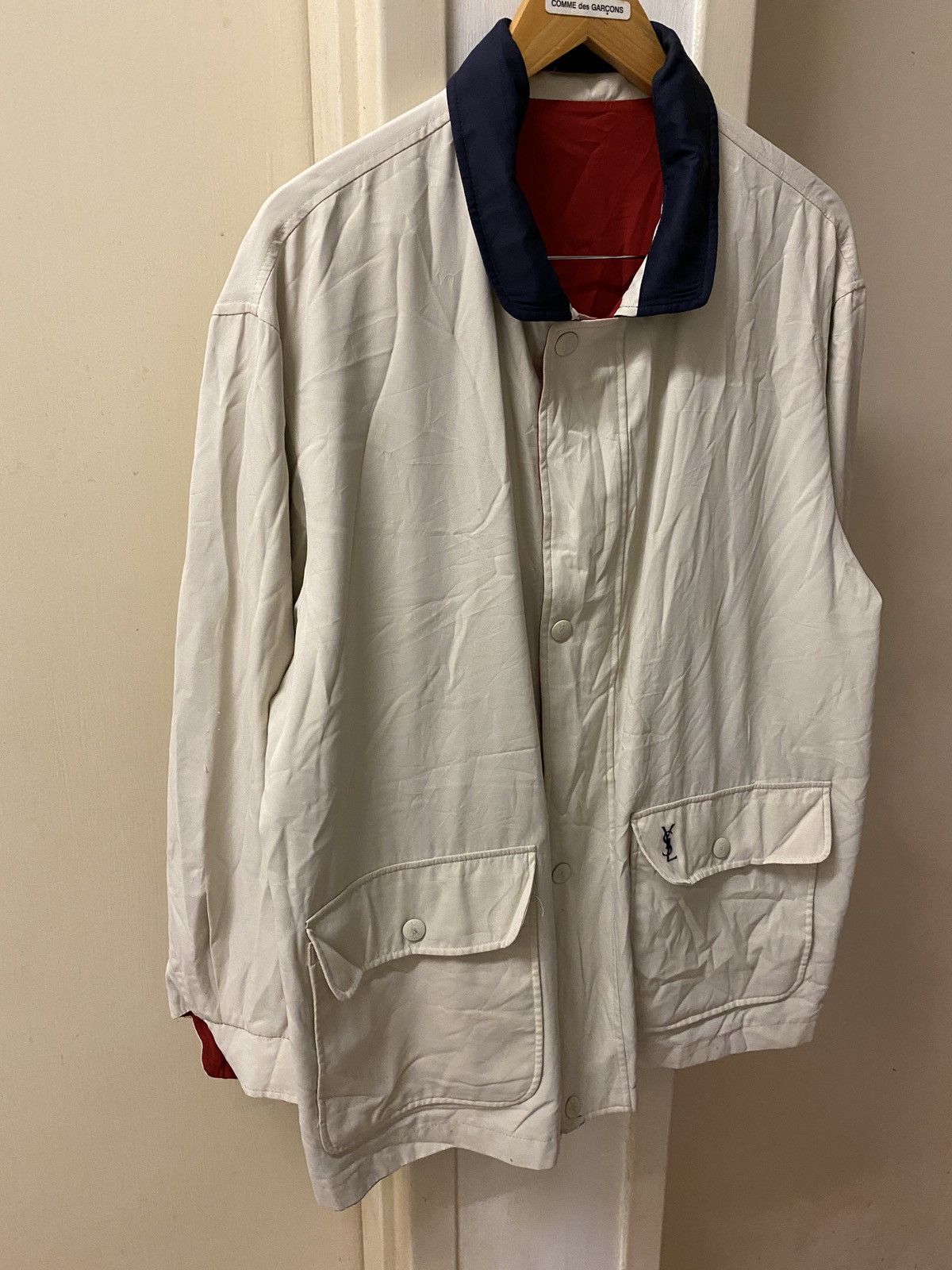 Yves Saint Laurent 🔥🔥💰💰Yves Saint Laurent reverseable Jacket Size US L / EU 52-54 / 3 - 12 Thumbnail