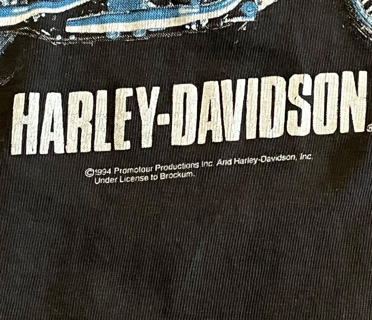 Band Tees - 1994 Rolling Stones x Harley Davidson Brockum T-Shirt Size US L / EU 52-54 / 3 - 3 Thumbnail