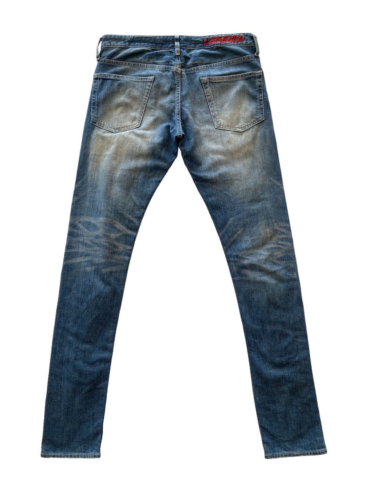 Japanese Brand Crazy Ripped Distressed Japanese Jeans Size US 30 / EU 46 - 2 Thumbnail