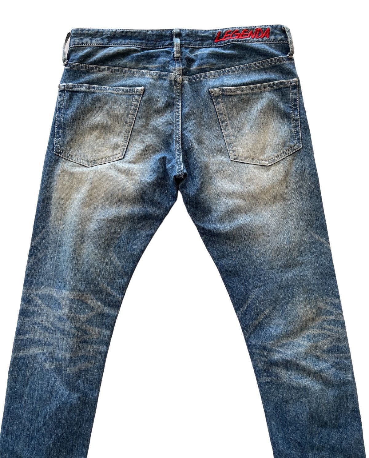 Japanese Brand Crazy Ripped Distressed Japanese Jeans Size US 30 / EU 46 - 4 Thumbnail