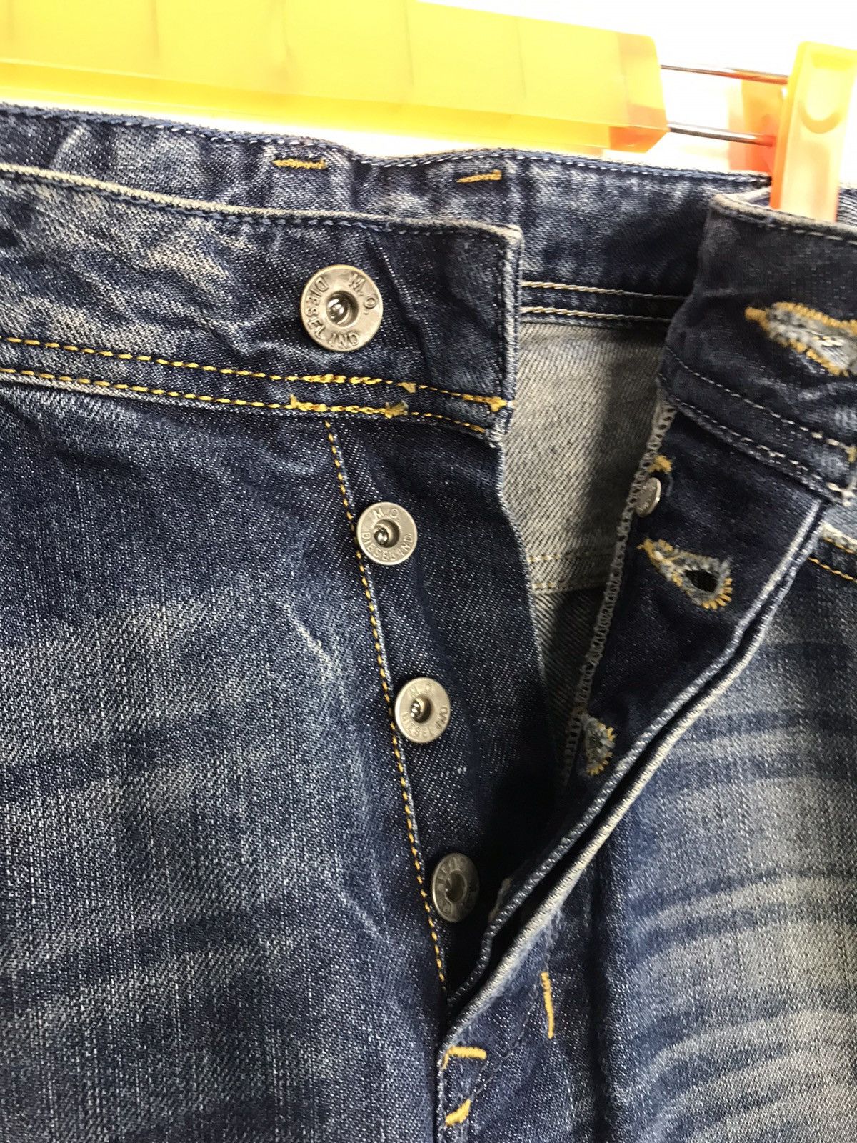 Diesel × Japanese Brand Vintage Diesel Distressed Button Jeans Style Size US 37 - 11 Thumbnail