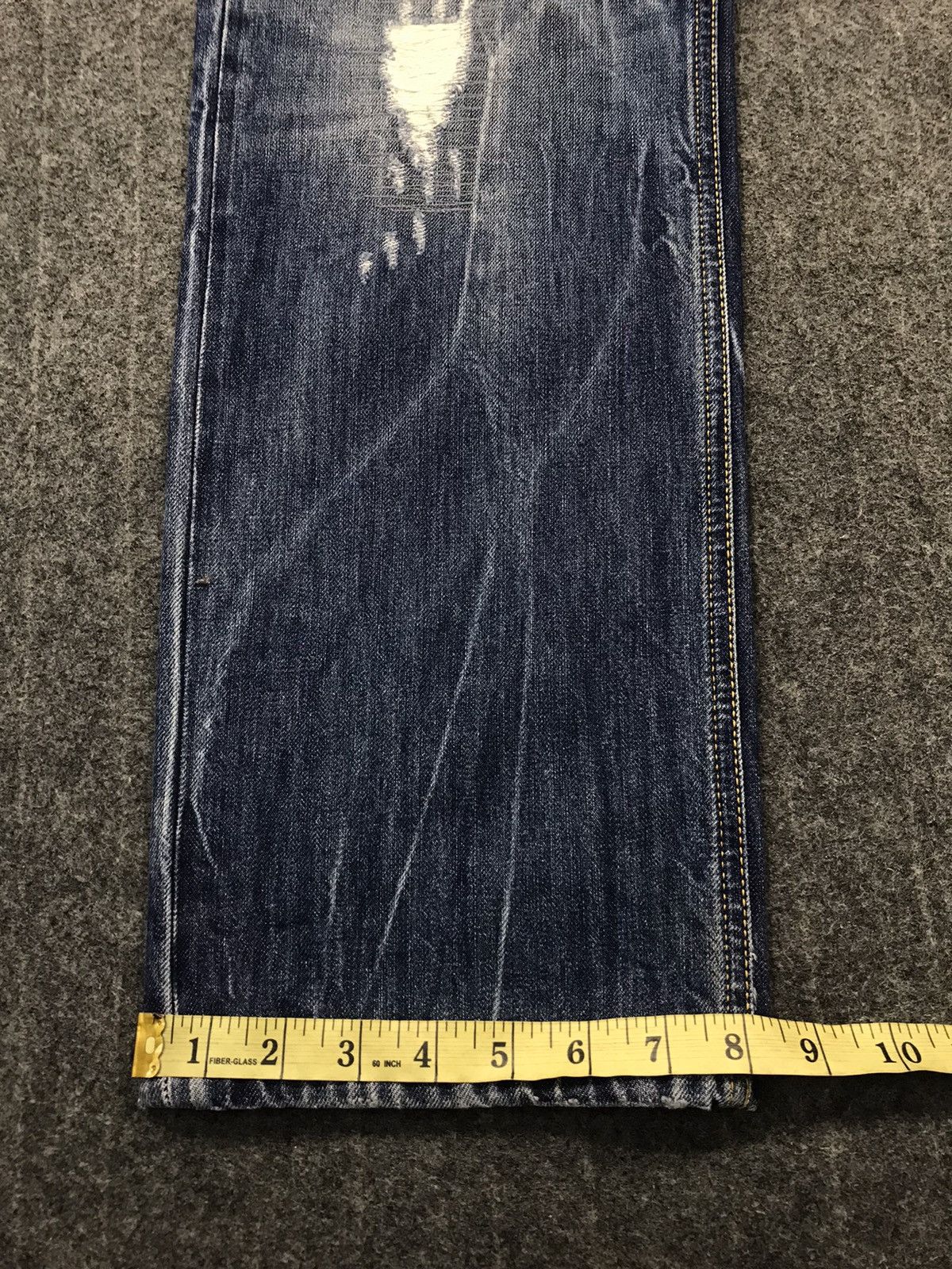Diesel × Japanese Brand Vintage Diesel Distressed Button Jeans Style Size US 37 - 25 Thumbnail