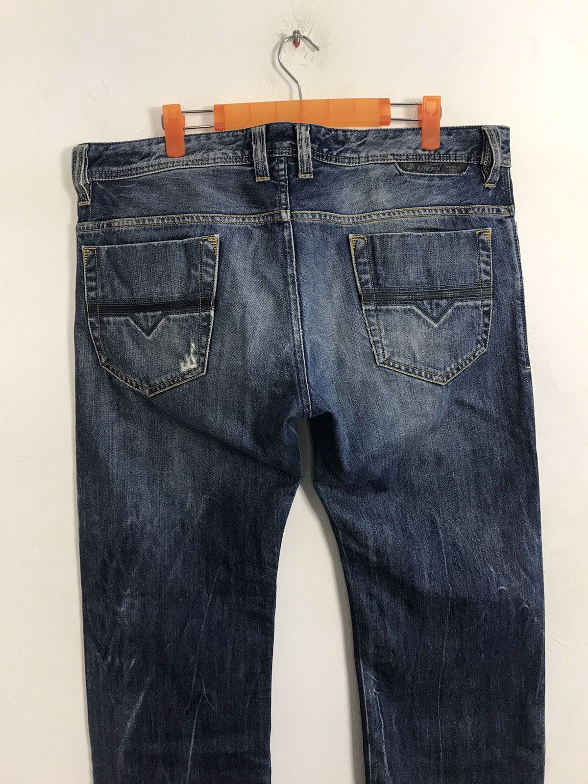 Diesel × Japanese Brand Vintage Diesel Distressed Button Jeans Style Size US 37 - 12 Thumbnail