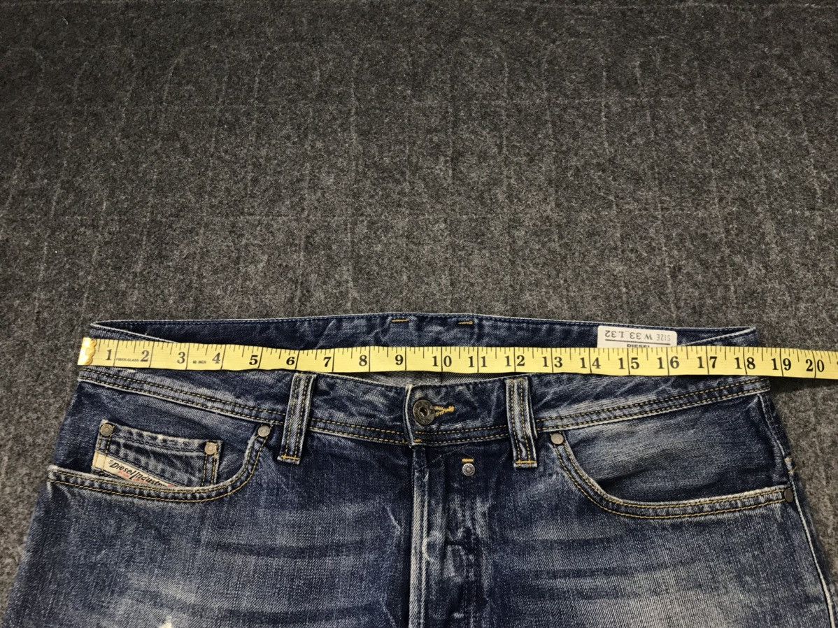 Diesel × Japanese Brand Vintage Diesel Distressed Button Jeans Style Size US 37 - 19 Thumbnail