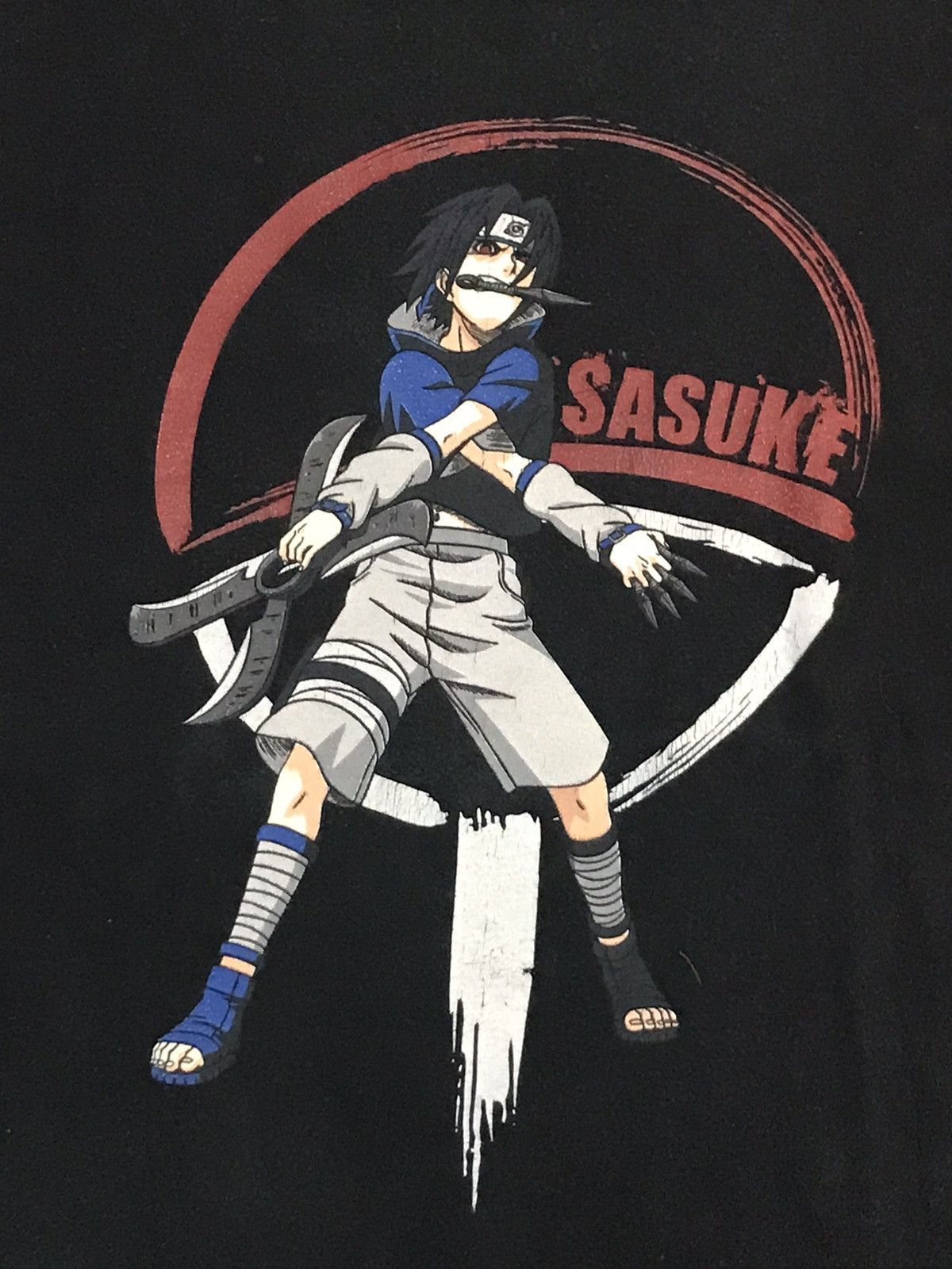 Anime Vintage Y2K (2002) Naruto T-Shirt - Sasuke - Size Small Size US S / EU 44-46 / 1 - 2 Thumbnail
