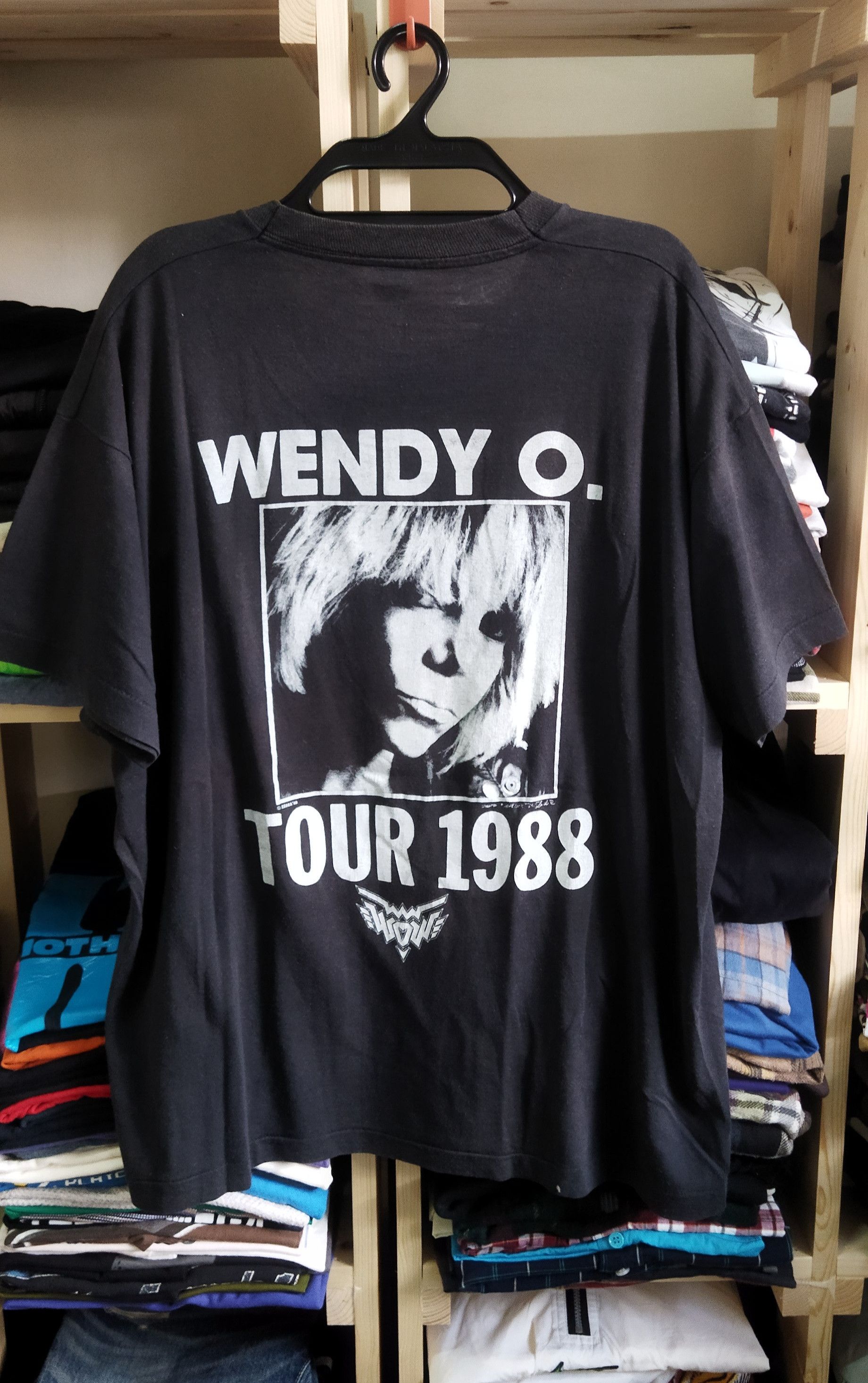 Band Tees Vintage 80s Very Rare Deffest Baddest Wendy O plasmatic Size US M / EU 48-50 / 2 - 4 Thumbnail