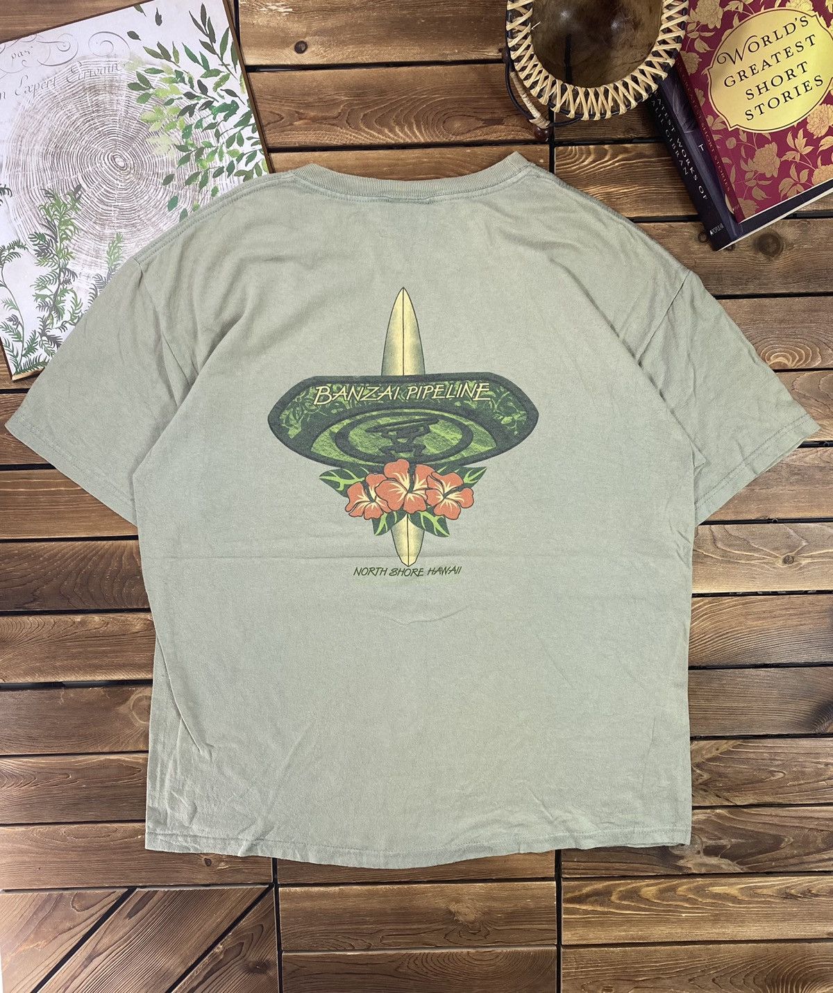 Vintage Vintage North Shorr Hawaii Banzai Pipeline Surf size L Size US L / EU 52-54 / 3 - 2 Thumbnail