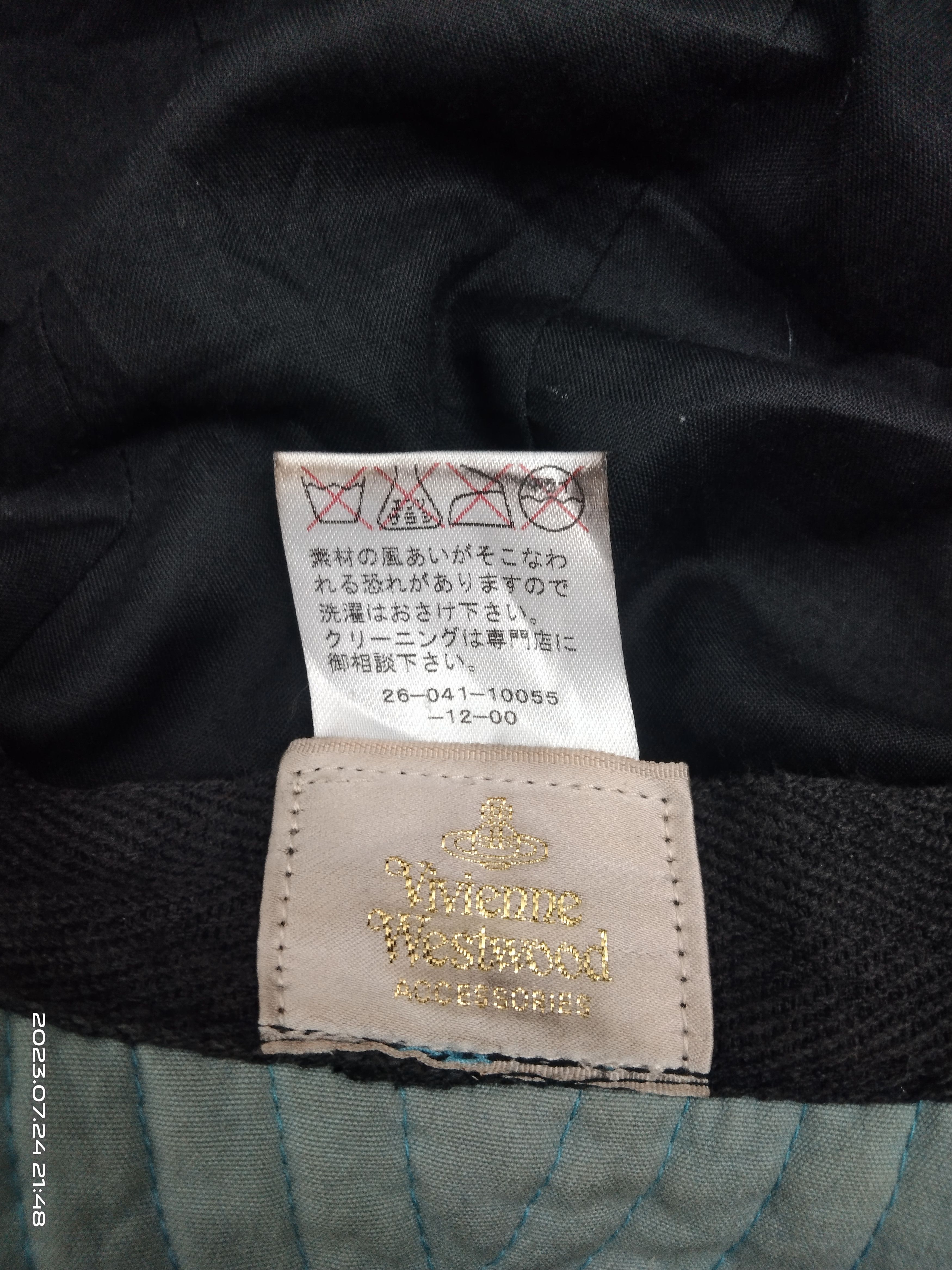 Vivienne Westwood OG🎌SICK FADE VERY RARE EAR FLAP VIVIENNE WESTWOOD HAT Size ONE SIZE - 9 Thumbnail