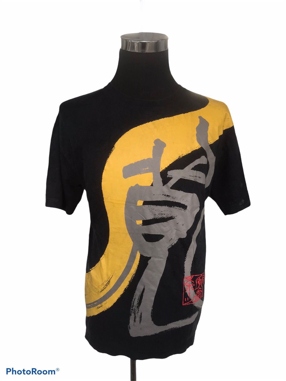 Vintage KANSAI YAMAMOTO SPORTS Japanese Caligraphy Shirt