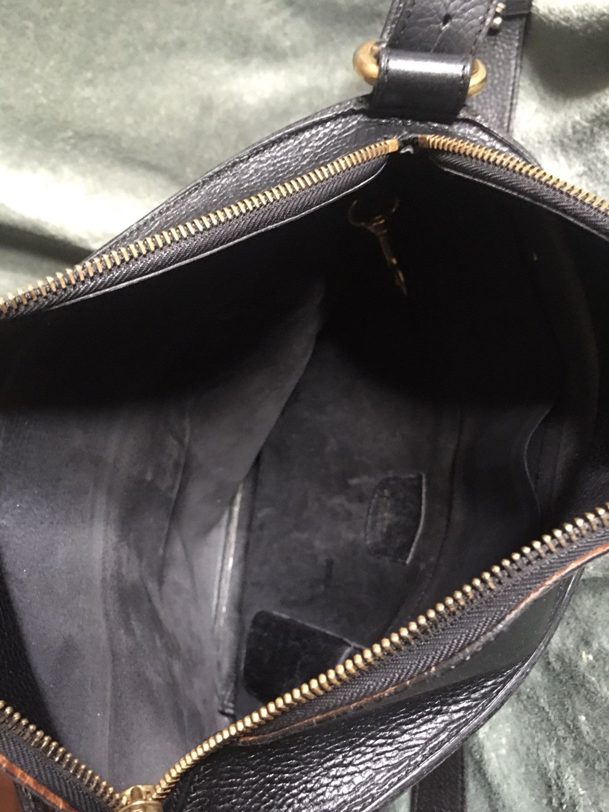 Delvaux DELVAUX Bruxelles Black Leather Shoulder Bag Handbag Size ONE SIZE - 12 Thumbnail