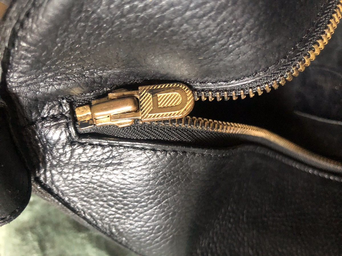 Delvaux DELVAUX Bruxelles Black Leather Shoulder Bag Handbag Size ONE SIZE - 9 Thumbnail