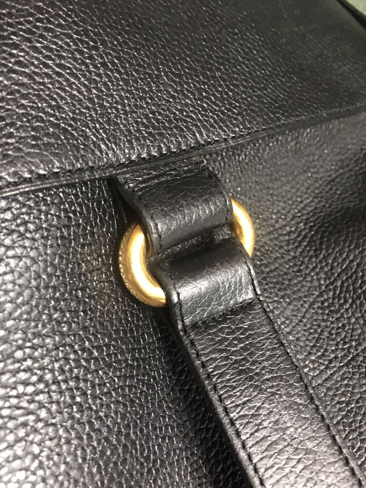 Delvaux DELVAUX Bruxelles Black Leather Shoulder Bag Handbag Size ONE SIZE - 14 Thumbnail