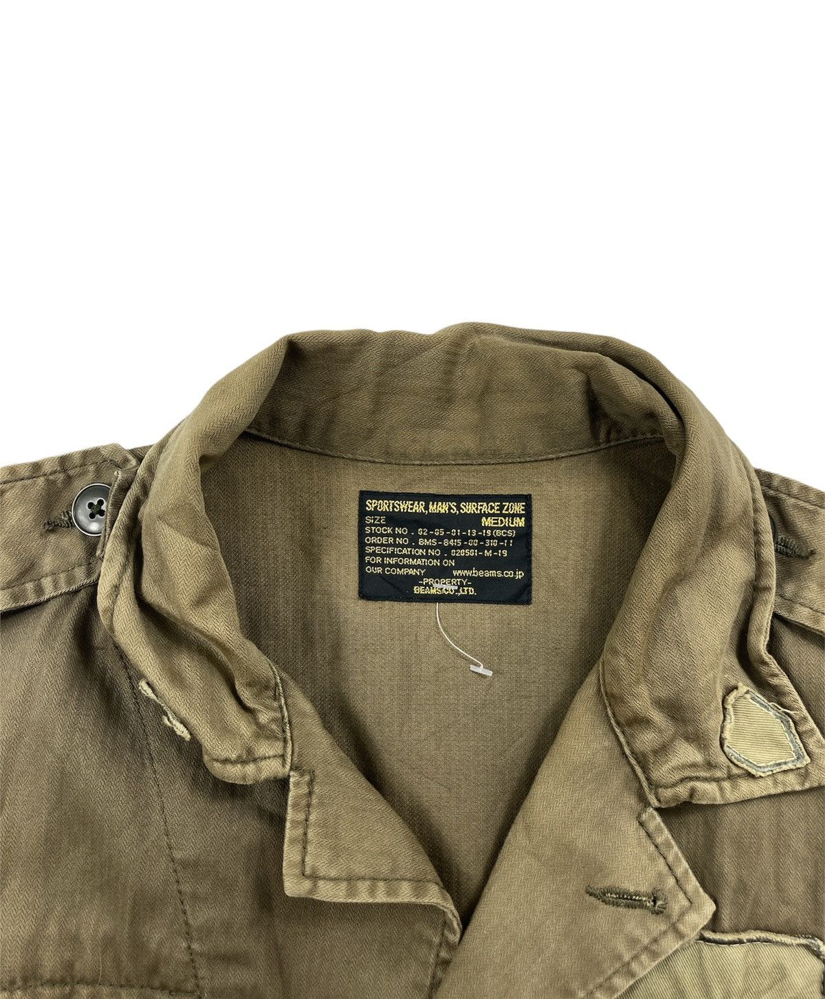 Beams Plus × Japanese Brand × Vintage Vintage Beams Jacket Punk style japanese brand Size US S / EU 44-46 / 1 - 2 Thumbnail
