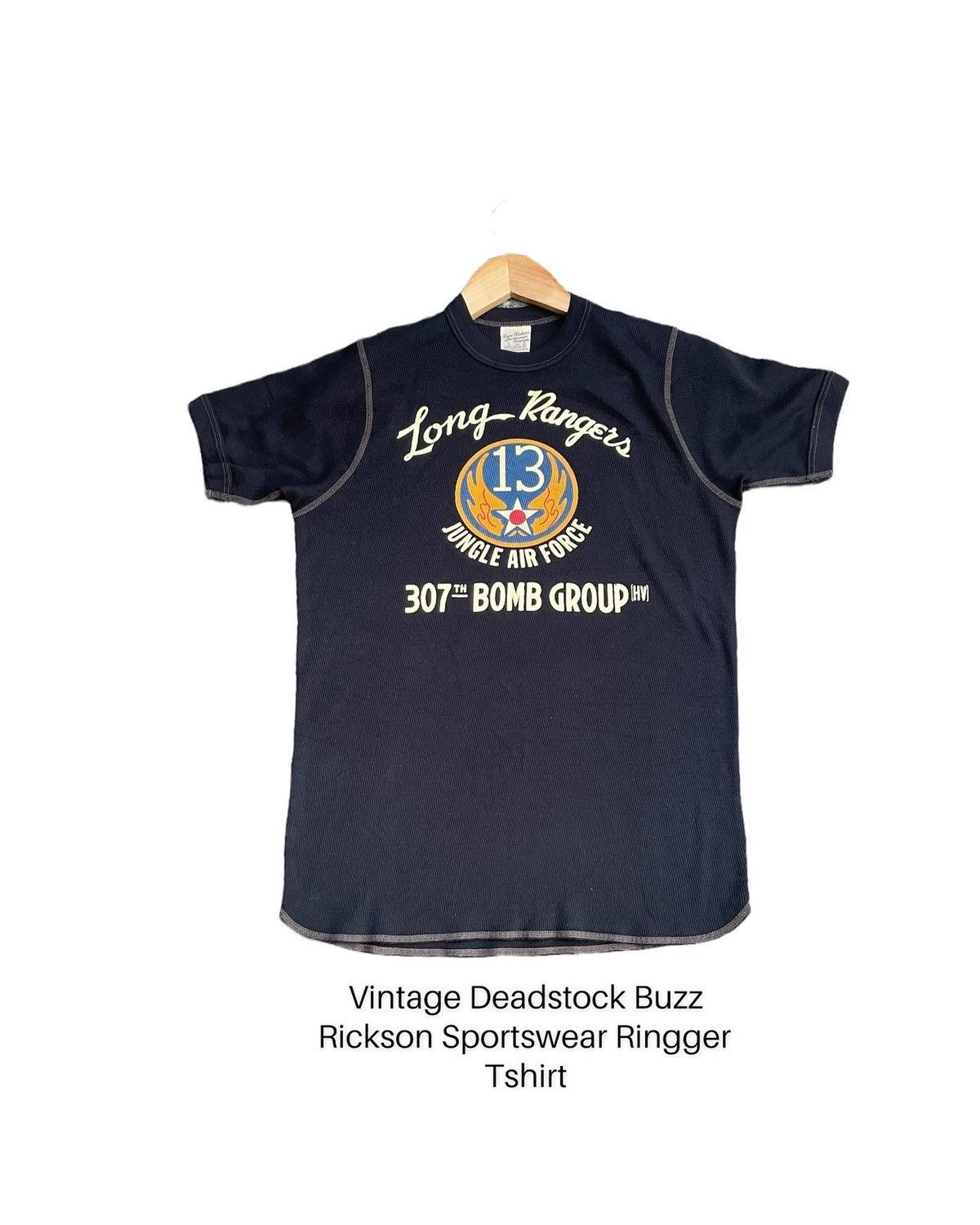 Buzz Rickson's Buzz Rickson Sportswear Ring Tshirt Size US S / EU 44-46 / 1 - 1 Thumbnail