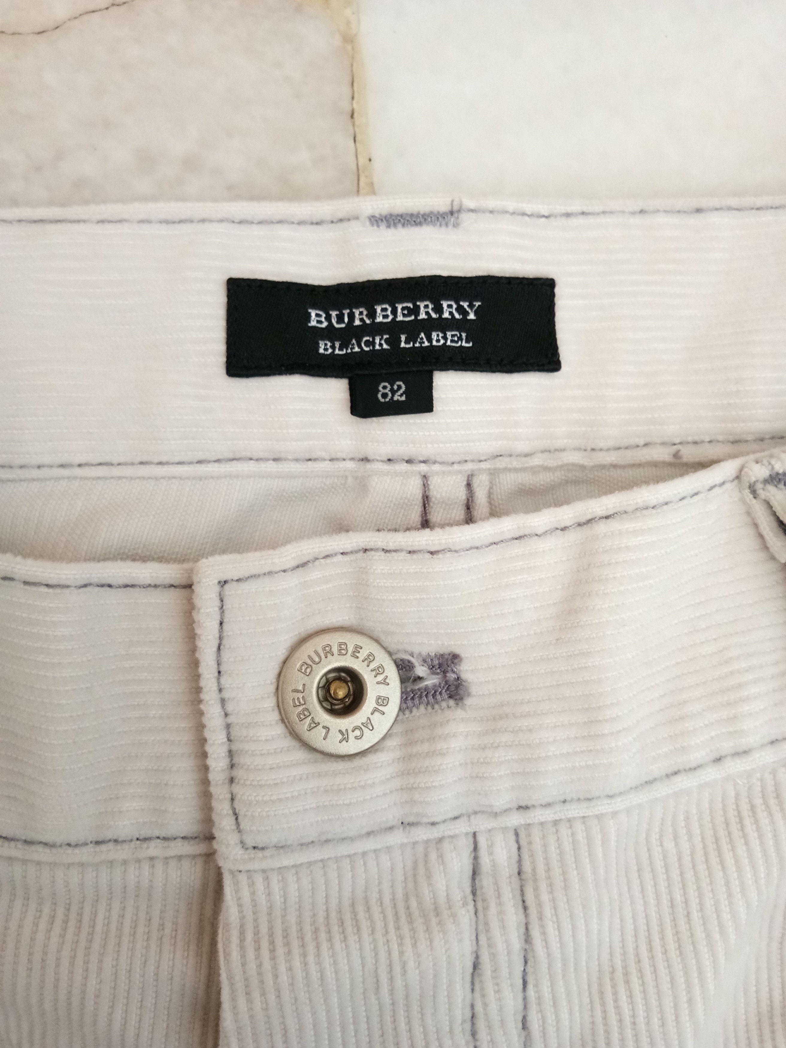Burberry Burberry Black label velvet trousers Size US 34 / EU 50 - 3 Thumbnail