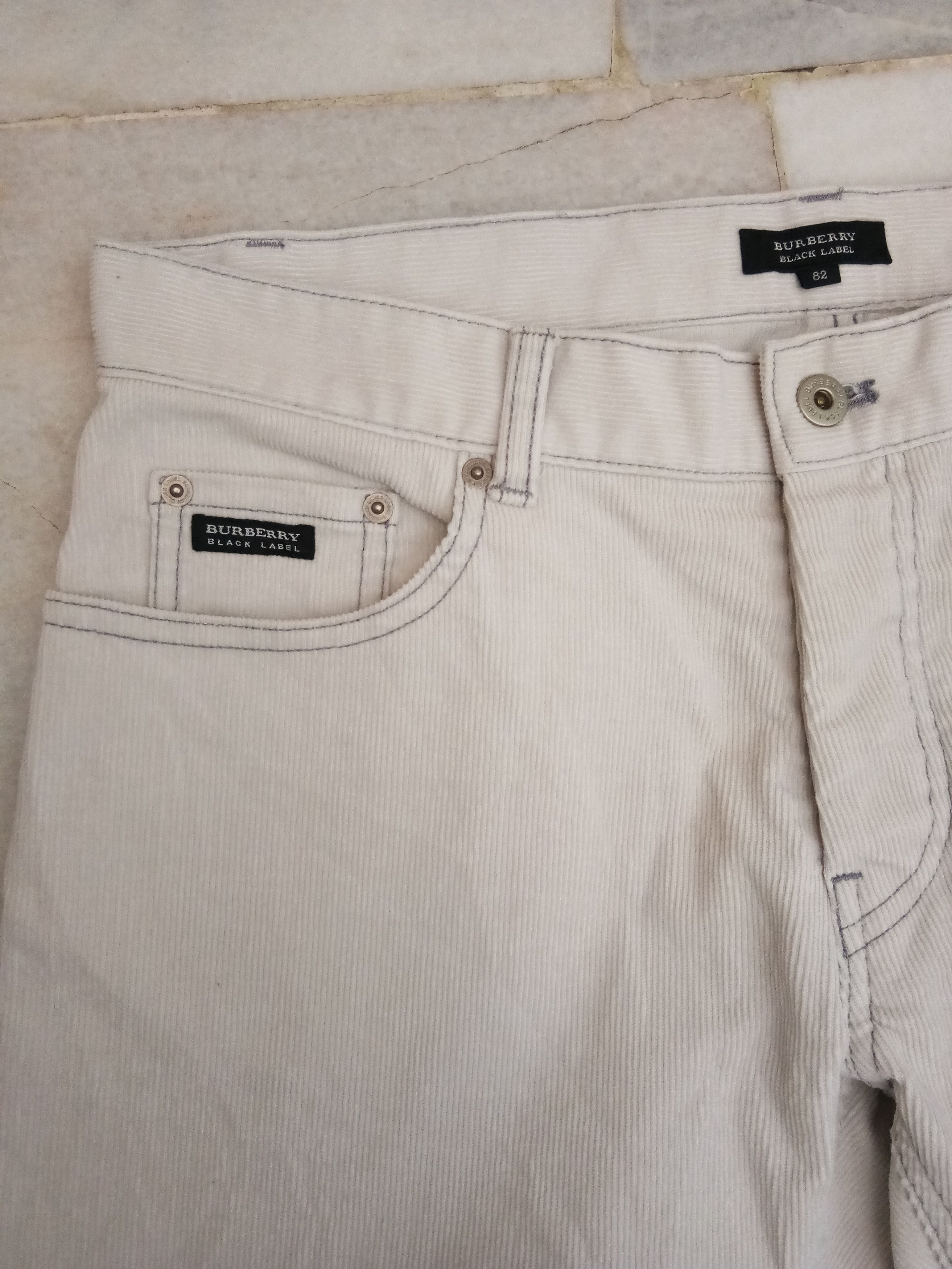 Burberry Burberry Black label velvet trousers Size US 34 / EU 50 - 8 Thumbnail