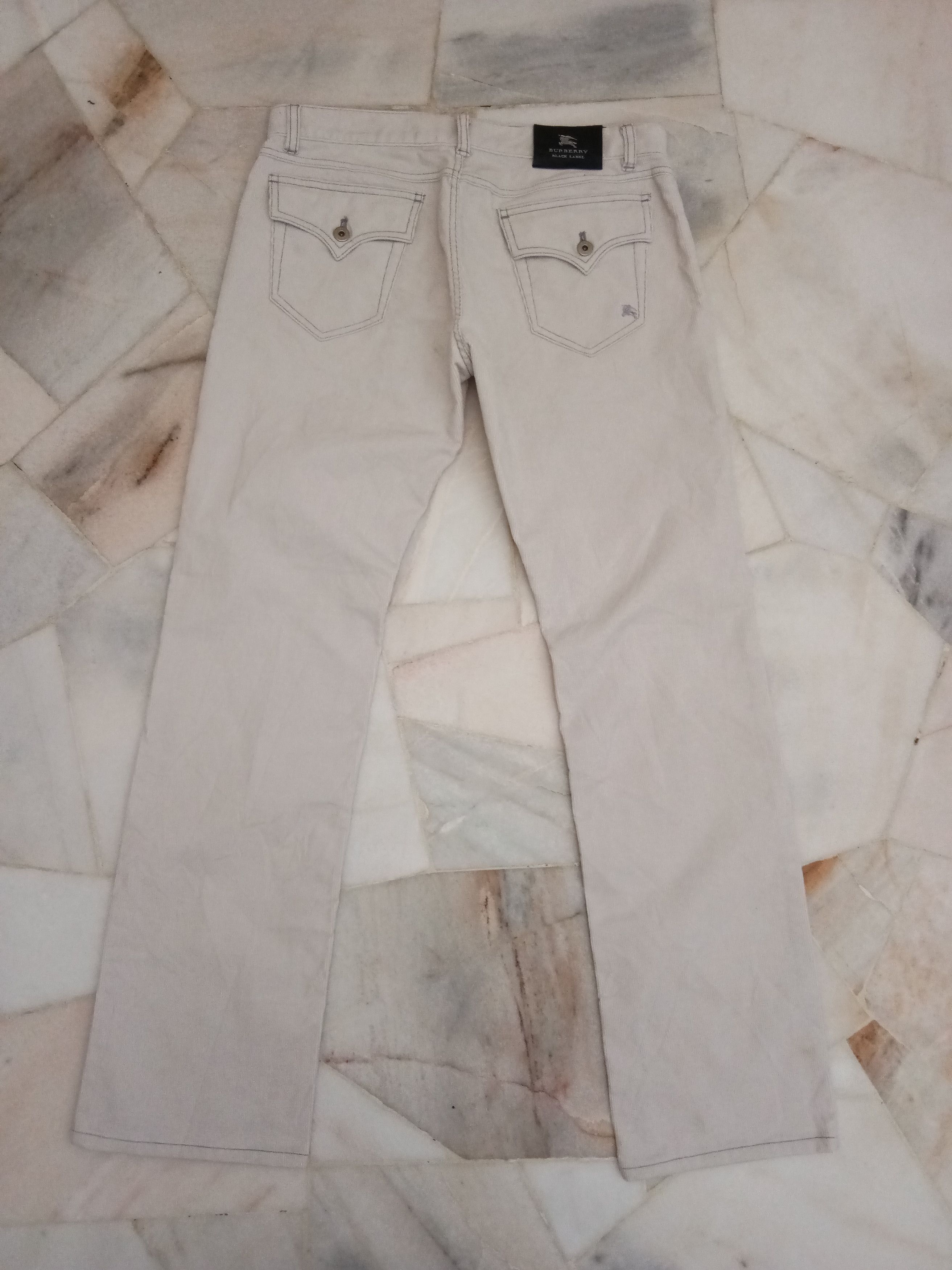 Burberry Burberry Black label velvet trousers Size US 34 / EU 50 - 2 Thumbnail