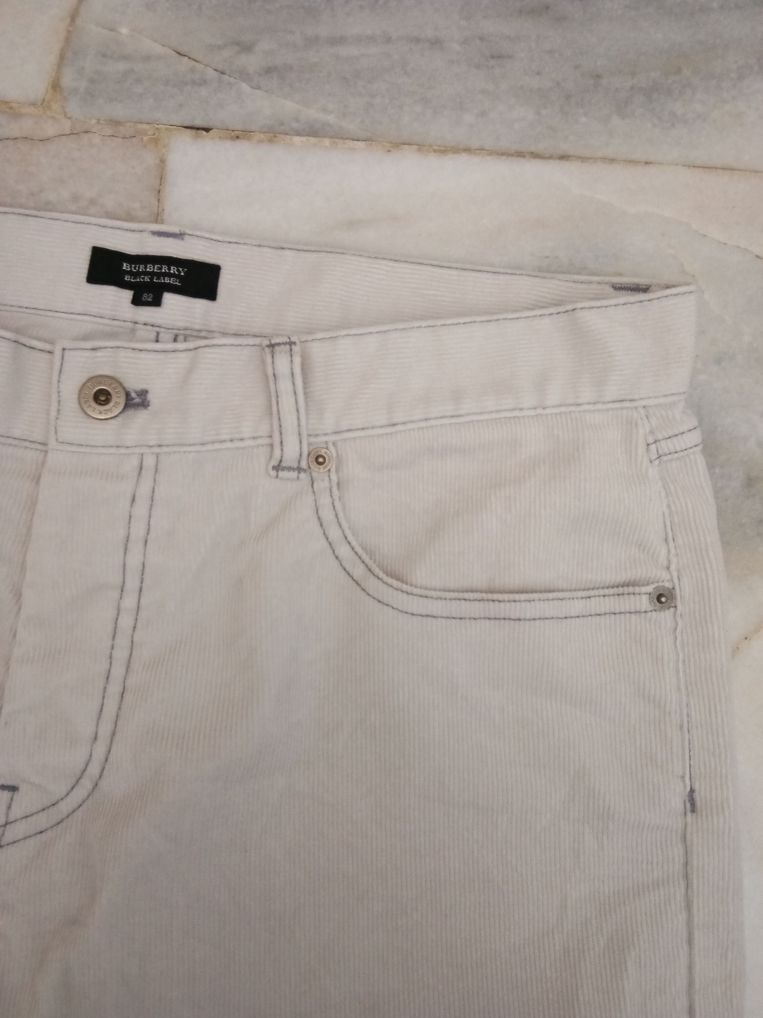 Burberry Burberry Black label velvet trousers Size US 34 / EU 50 - 7 Thumbnail