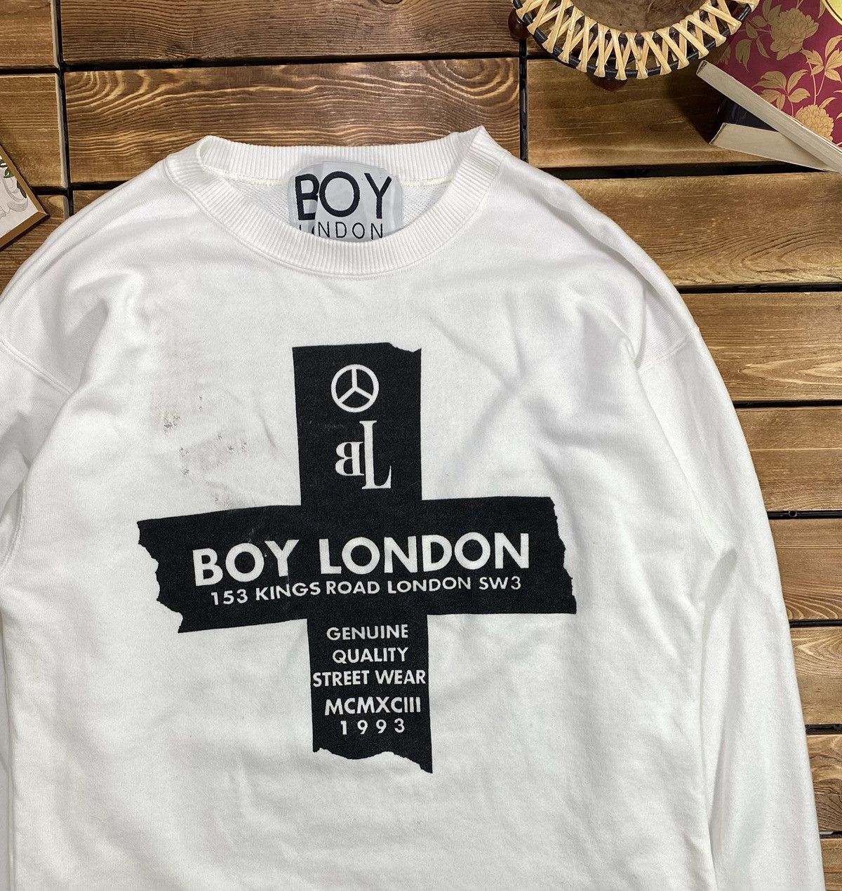Boy London × Vintage Vintahe 1993 Boy London Punk Malcom Big Logo Size S Size US S / EU 44-46 / 1 - 7 Thumbnail