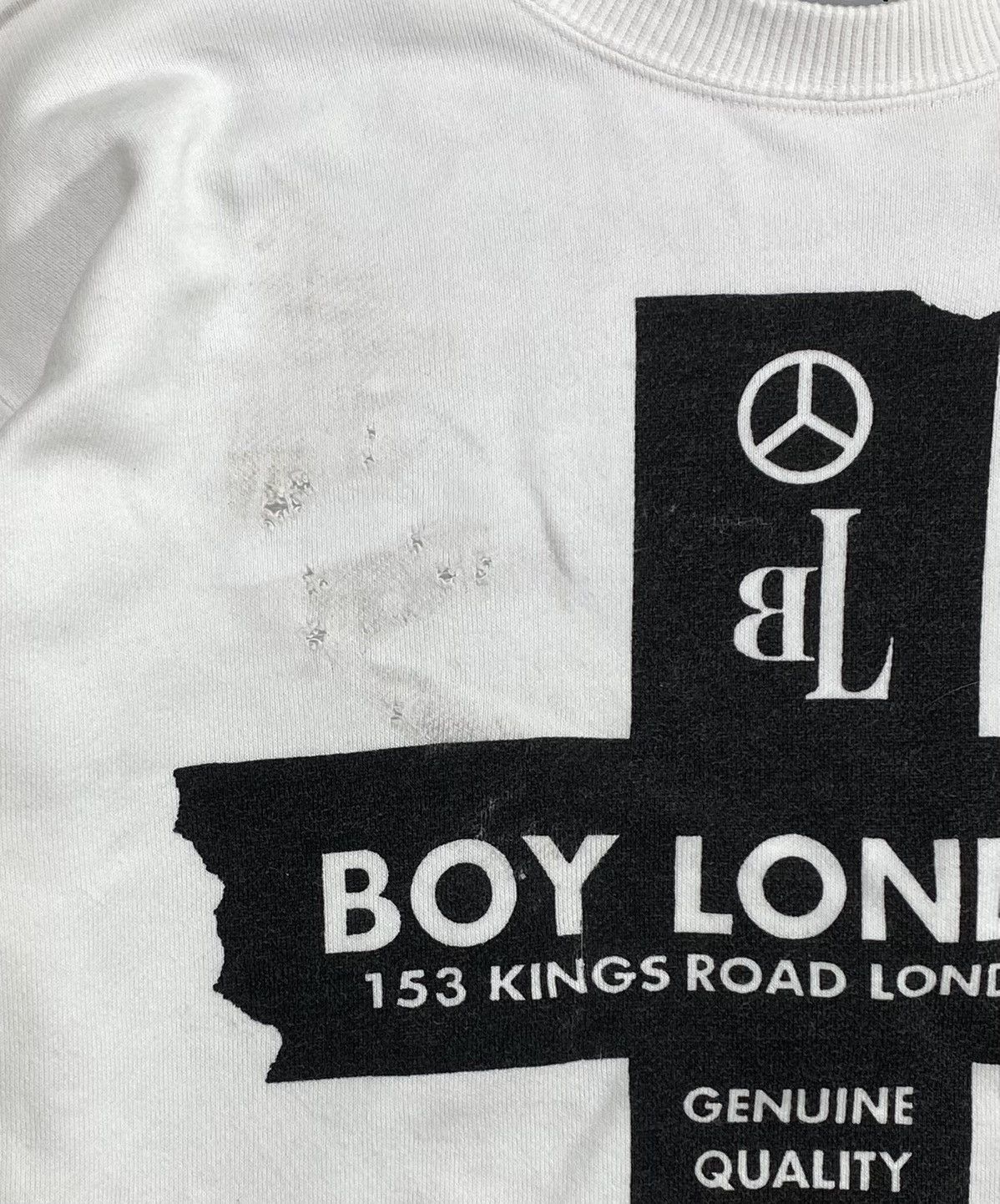 Boy London × Vintage Vintahe 1993 Boy London Punk Malcom Big Logo Size S Size US S / EU 44-46 / 1 - 8 Thumbnail
