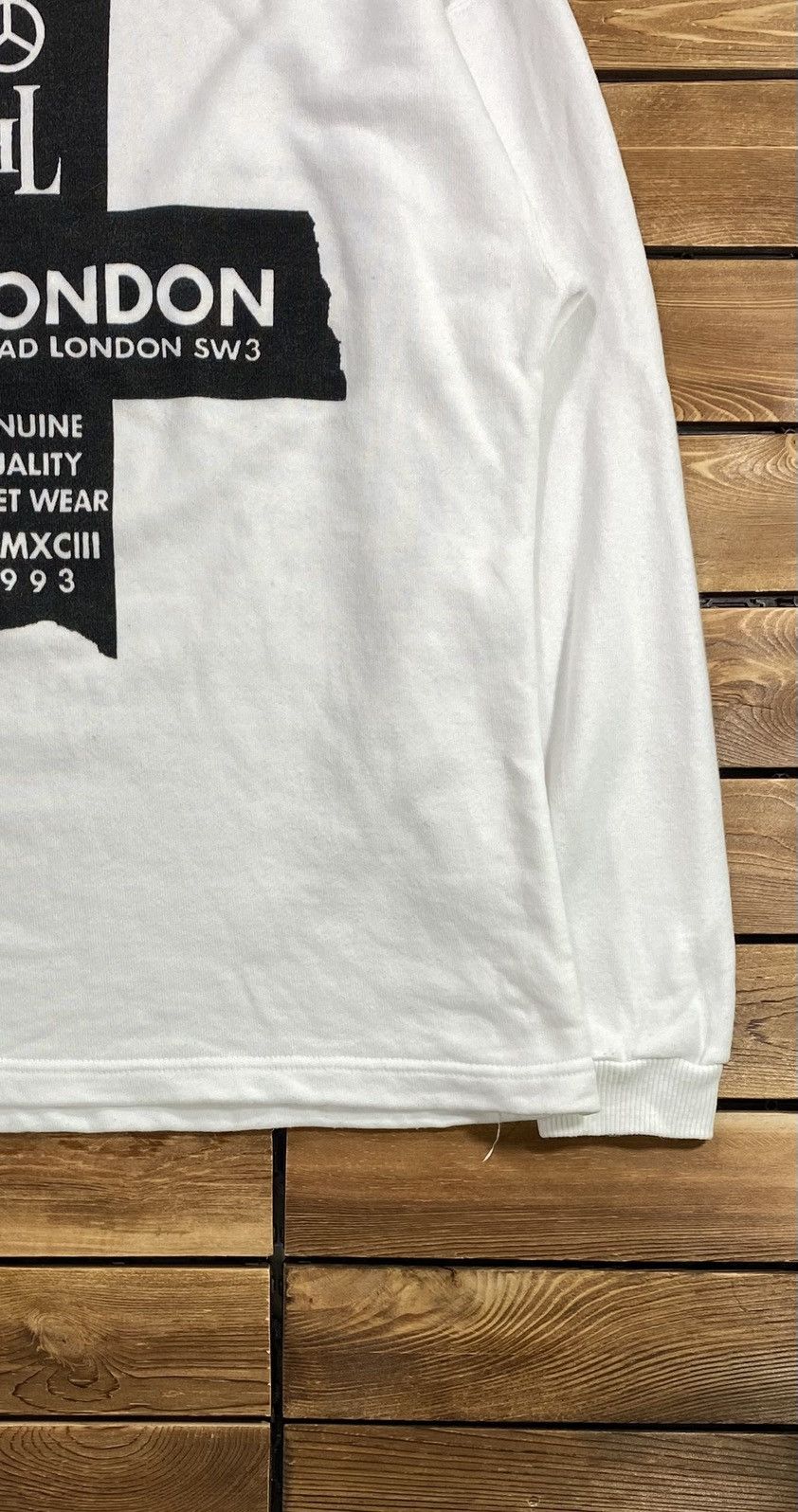 Boy London × Vintage Vintahe 1993 Boy London Punk Malcom Big Logo Size S Size US S / EU 44-46 / 1 - 3 Thumbnail