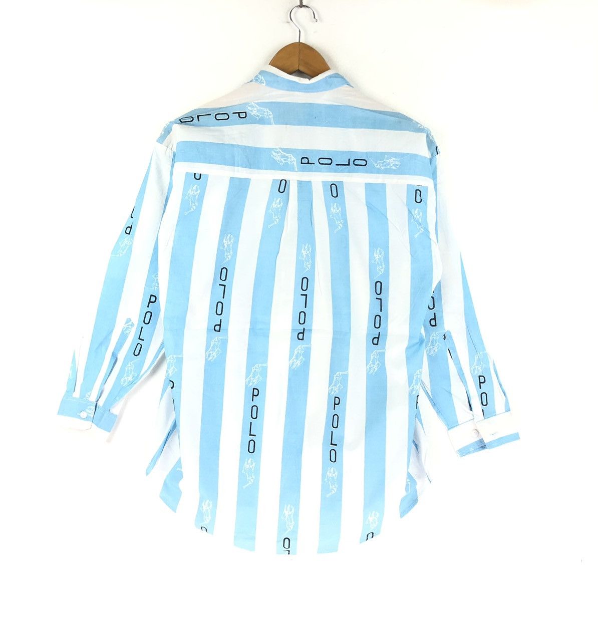 Polo Ralph Lauren × Vintage Polo stripes Button up Small phony logo Size US M / EU 48-50 / 2 - 6 Thumbnail