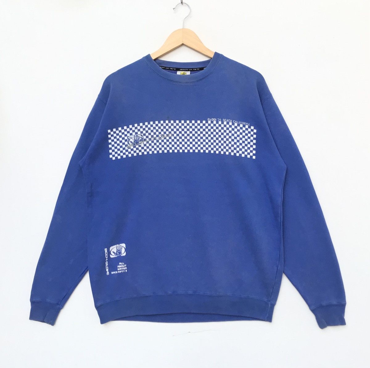Body Glove × Vintage Vintage Body Glove Big logo sweatshirt Streetwear pullover Size US L / EU 52-54 / 3 - 5 Thumbnail