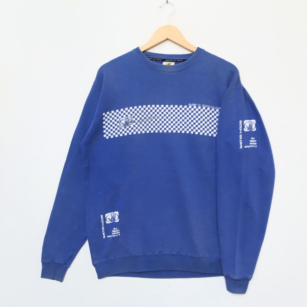 Body Glove × Vintage Vintage Body Glove Big logo sweatshirt Streetwear pullover Size US L / EU 52-54 / 3 - 1 Thumbnail