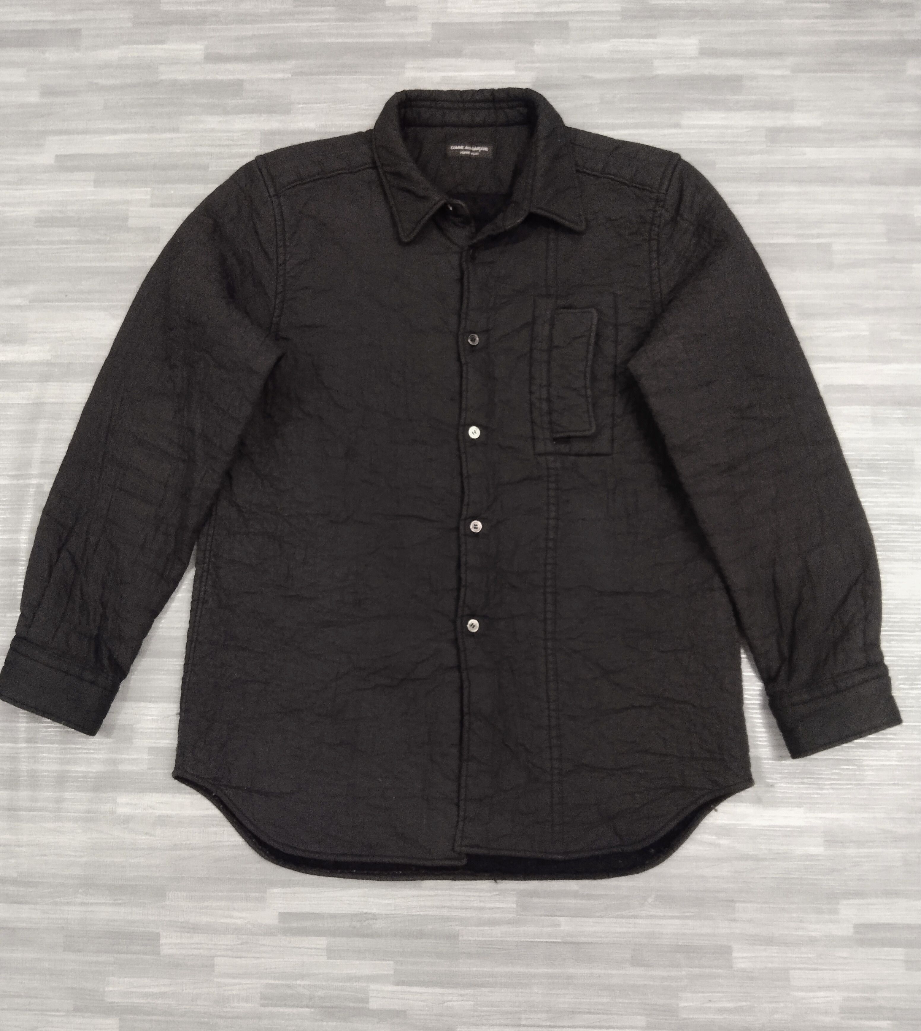 Comme des Garcons Homme Plus Comme Des Garcons Homme Plus Wool Button Up Size US M / EU 48-50 / 2 - 2 Thumbnail