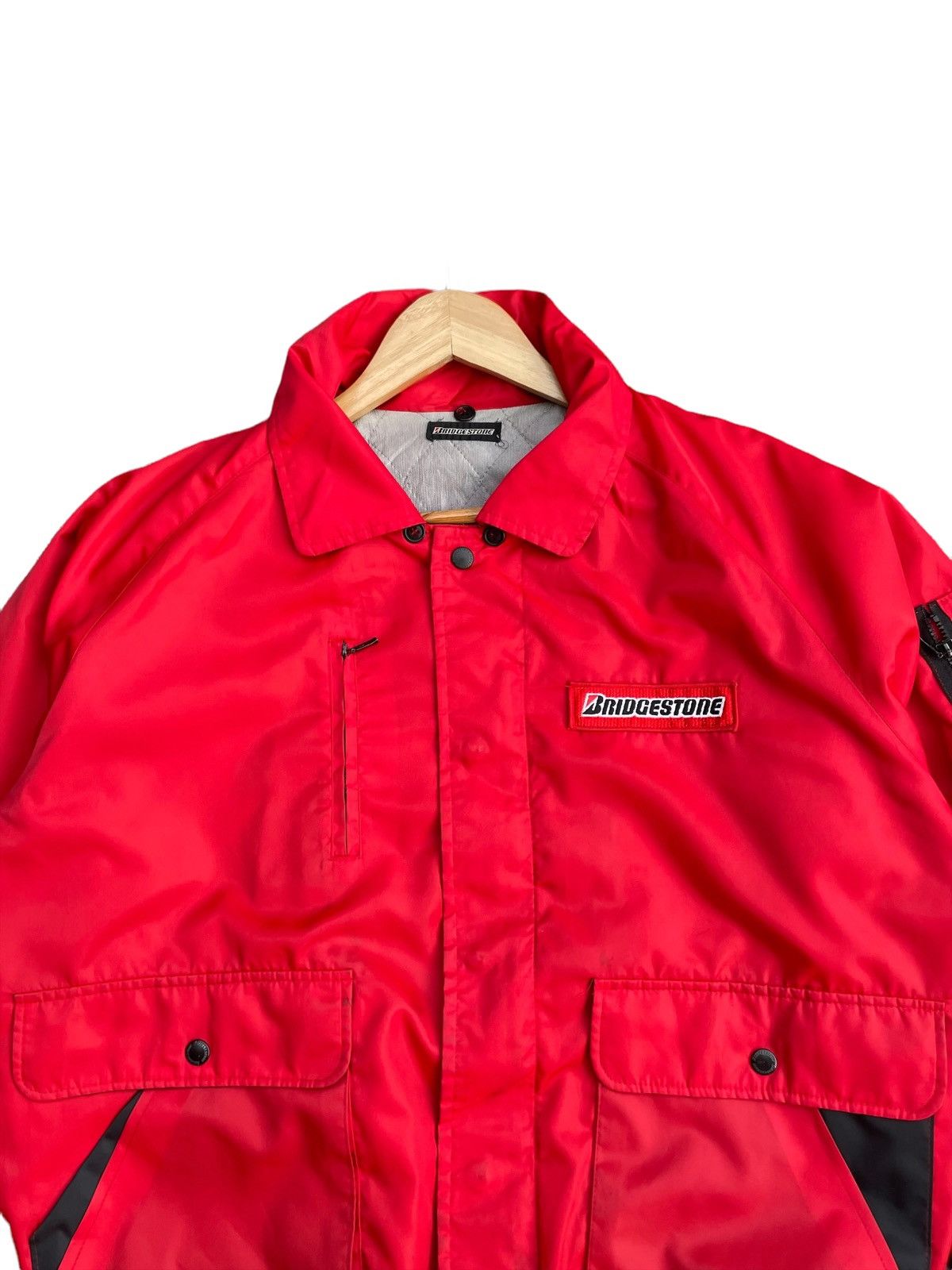 Japanese Brand × Vintage Vintage Bridgestone Work Jacket Size US XL / EU 56 / 4 - 5 Thumbnail