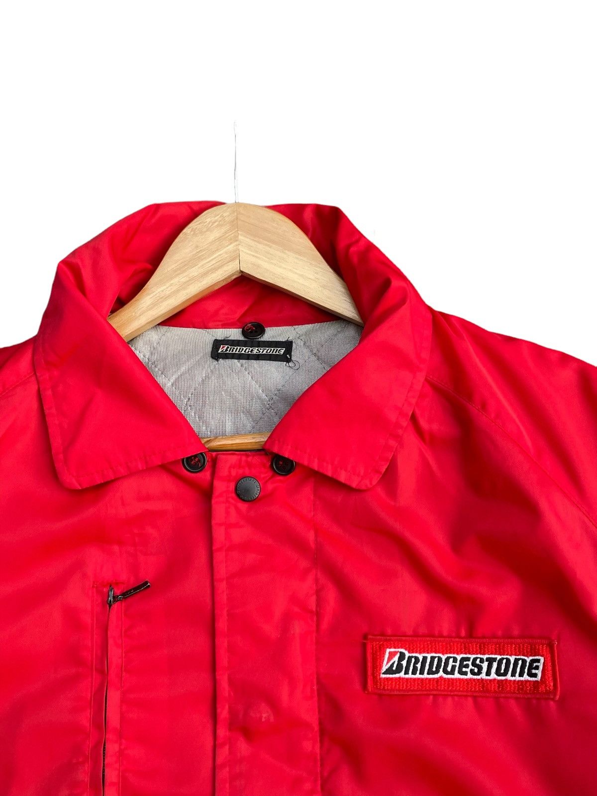 Japanese Brand × Vintage Vintage Bridgestone Work Jacket Size US XL / EU 56 / 4 - 8 Thumbnail