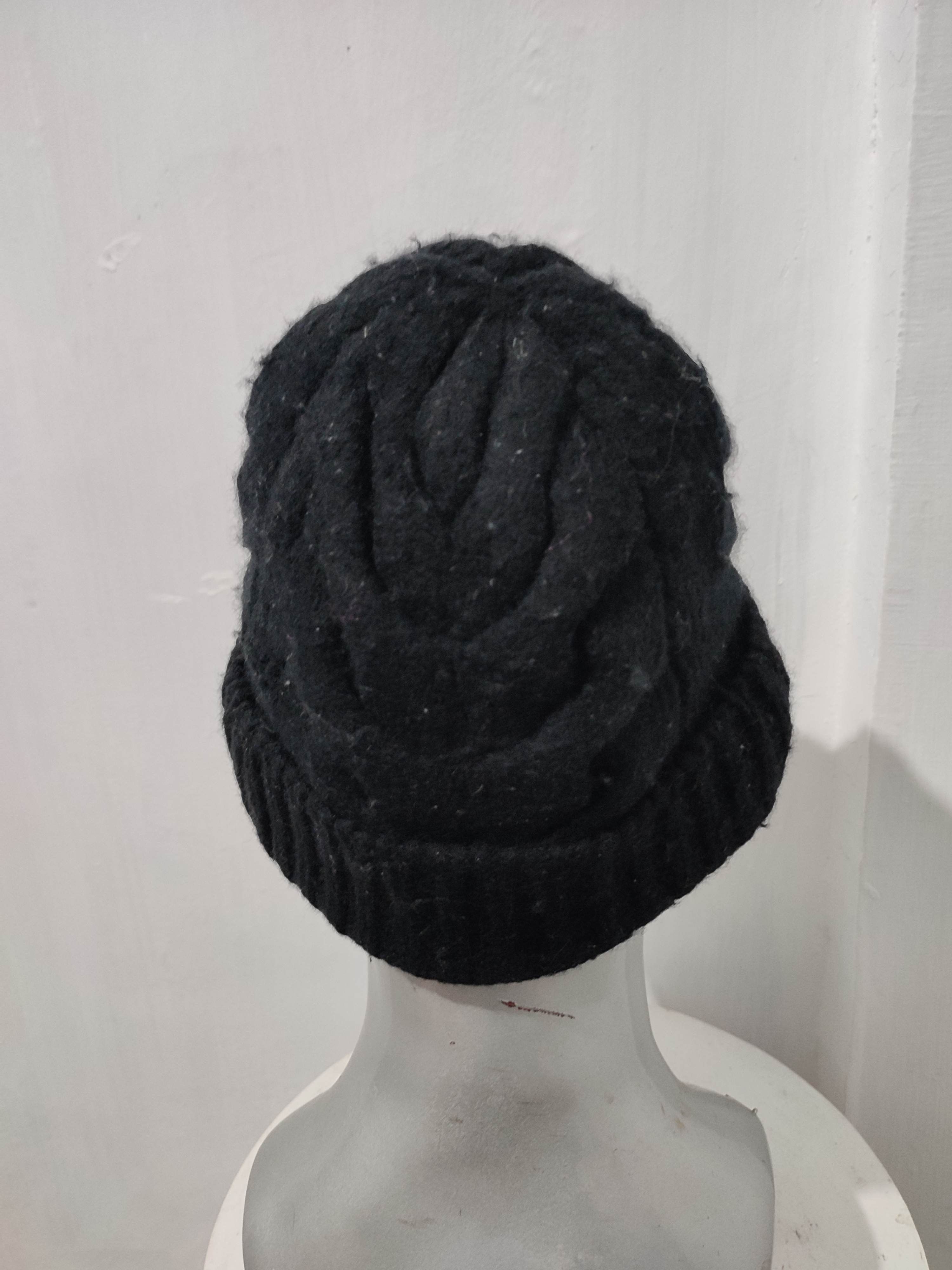 Y's × Yohji Yamamoto Y's Yohji Yamamoto Knitted Wool Beanie hats Size ONE SIZE - 4 Thumbnail