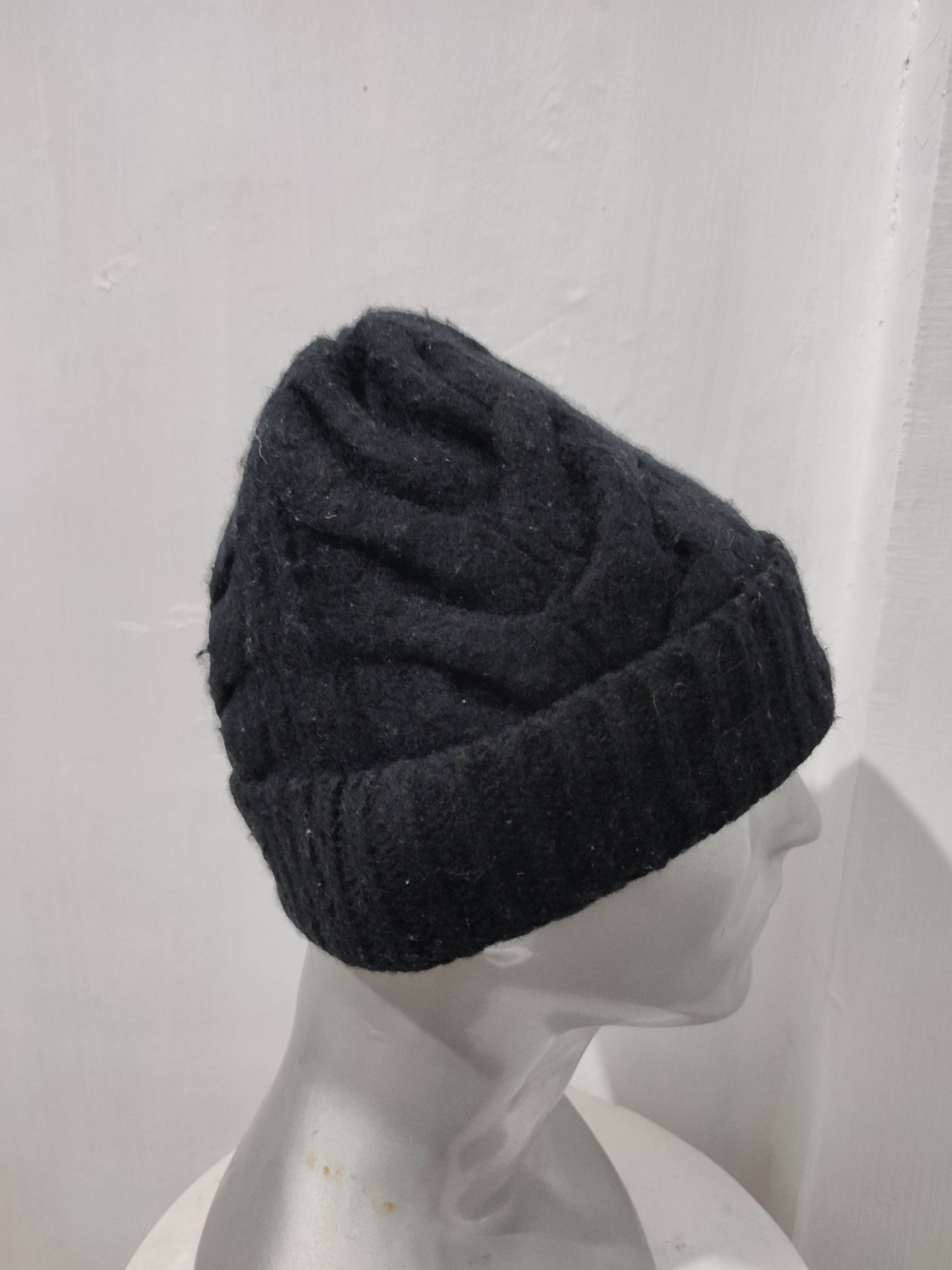 Y's × Yohji Yamamoto Y's Yohji Yamamoto Knitted Wool Beanie hats Size ONE SIZE - 5 Thumbnail