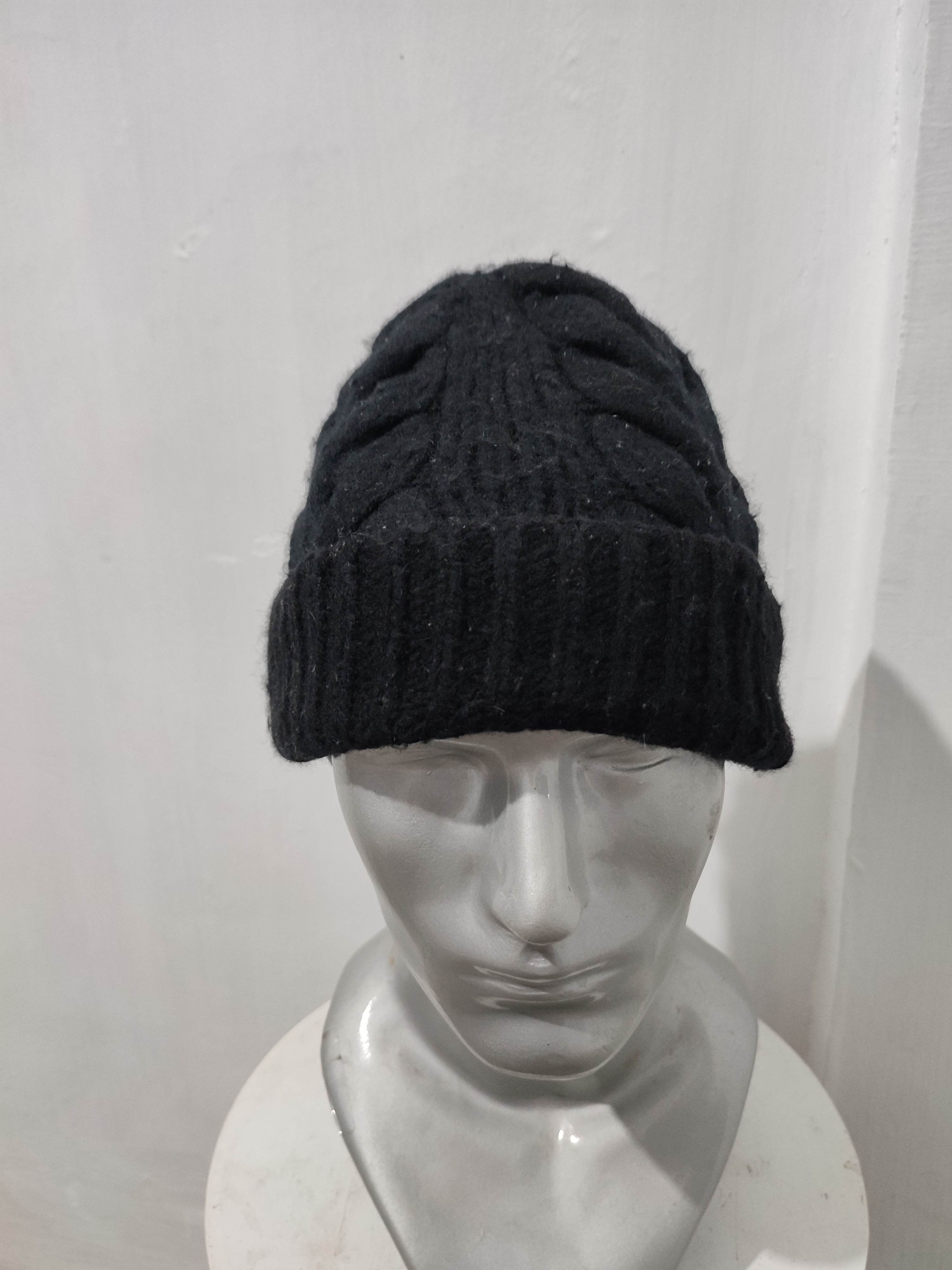Y's × Yohji Yamamoto Y's Yohji Yamamoto Knitted Wool Beanie hats Size ONE SIZE - 1 Thumbnail