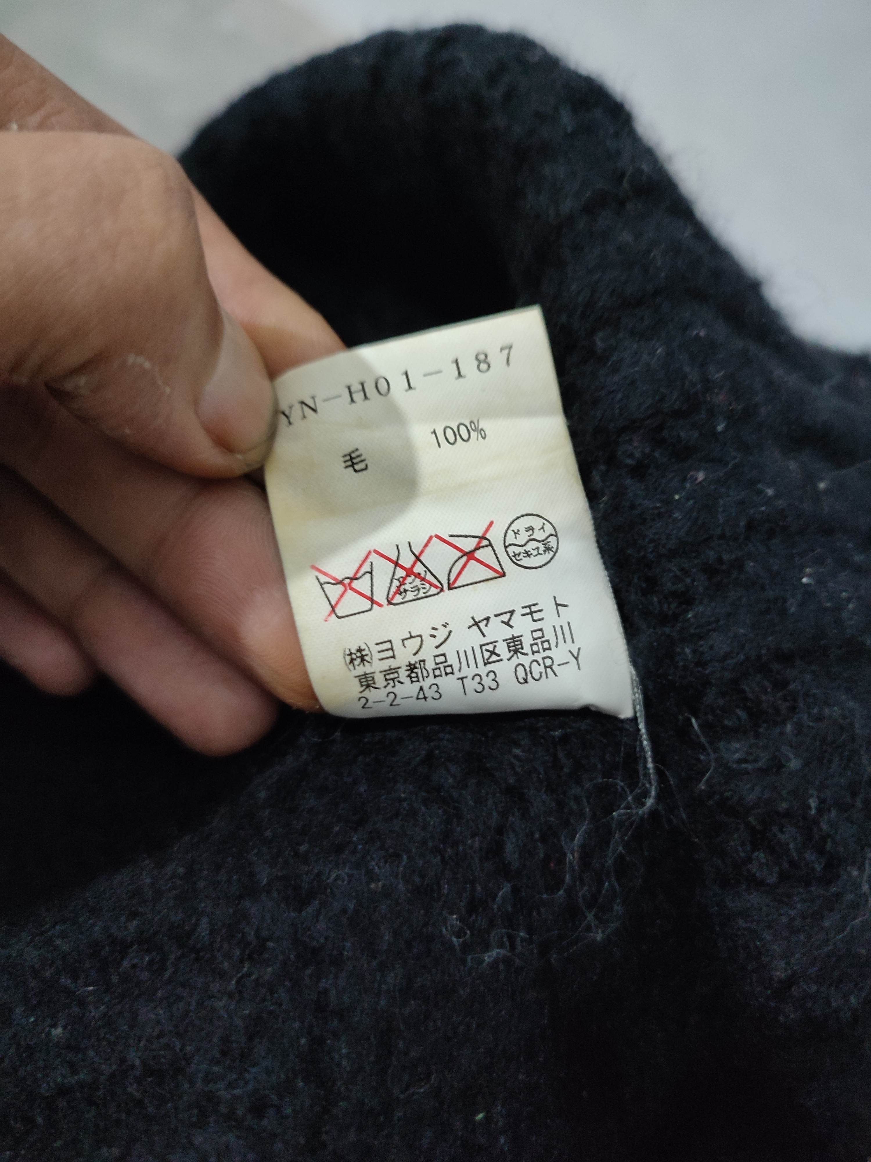 Y's × Yohji Yamamoto Y's Yohji Yamamoto Knitted Wool Beanie hats Size ONE SIZE - 8 Thumbnail