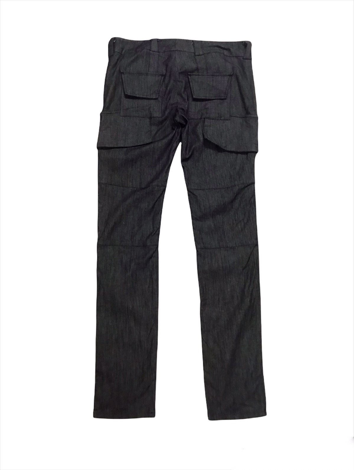 Japanese Brand Thrive Biker Black Biker Pant Style Size US 35 - 3 Thumbnail