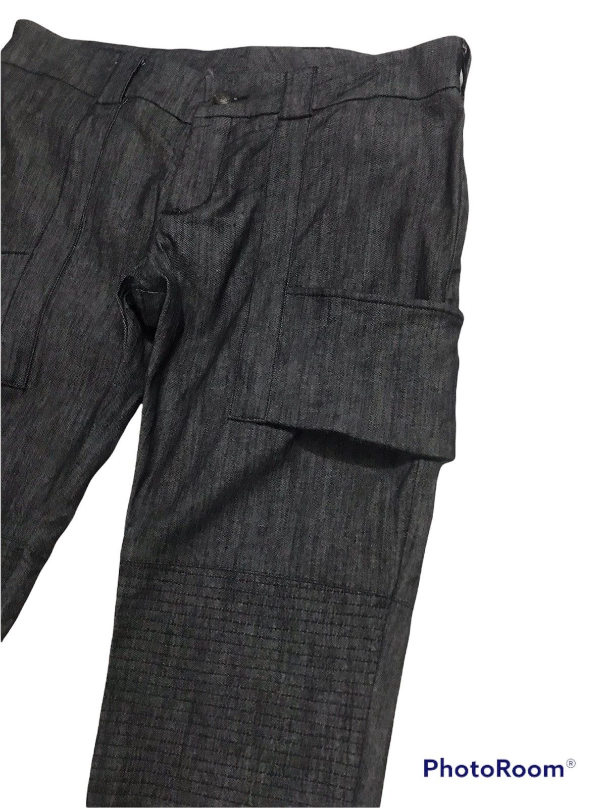Japanese Brand Thrive Biker Black Biker Pant Style Size US 35 - 6 Thumbnail