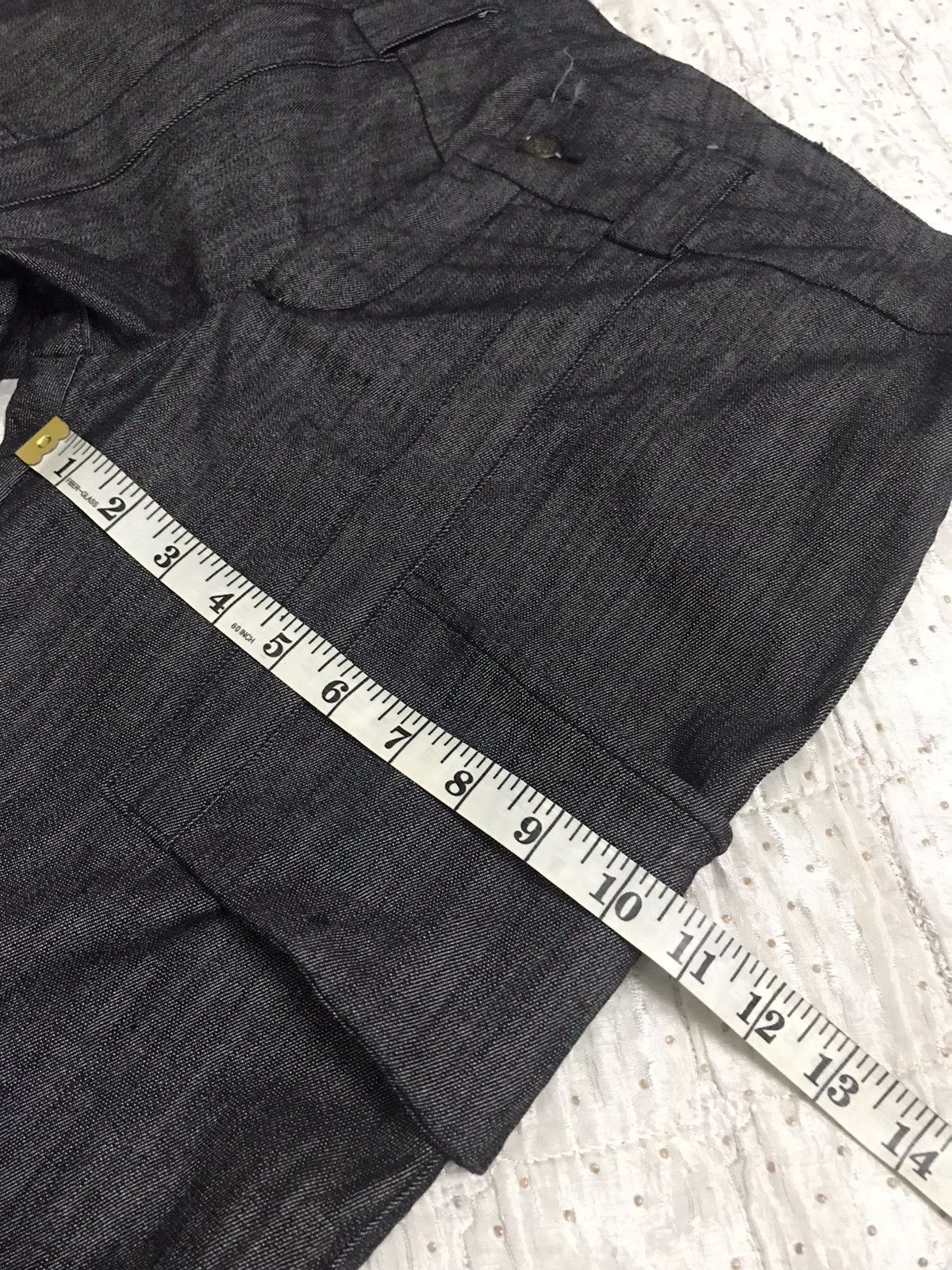 Japanese Brand Thrive Biker Black Biker Pant Style Size US 35 - 9 Thumbnail