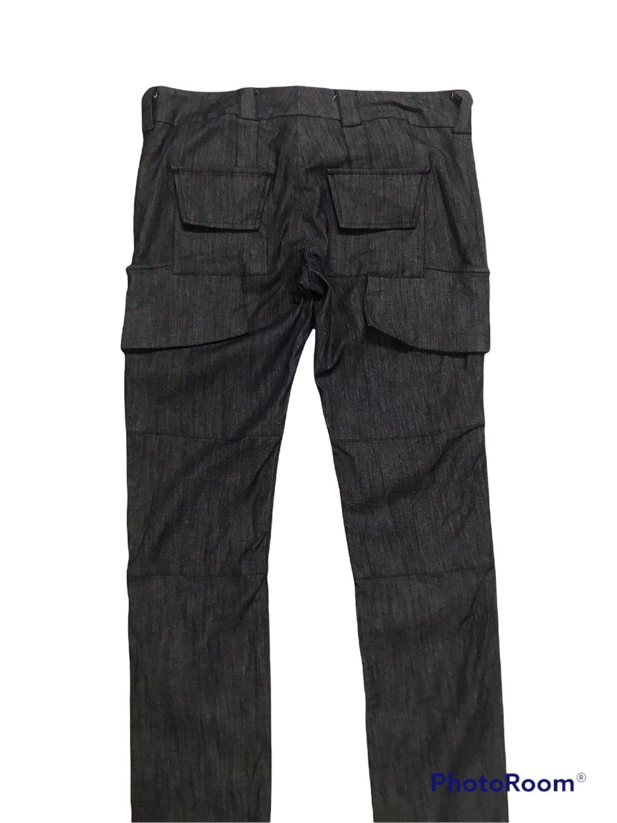 Japanese Brand Thrive Biker Black Biker Pant Style Size US 35 - 4 Thumbnail
