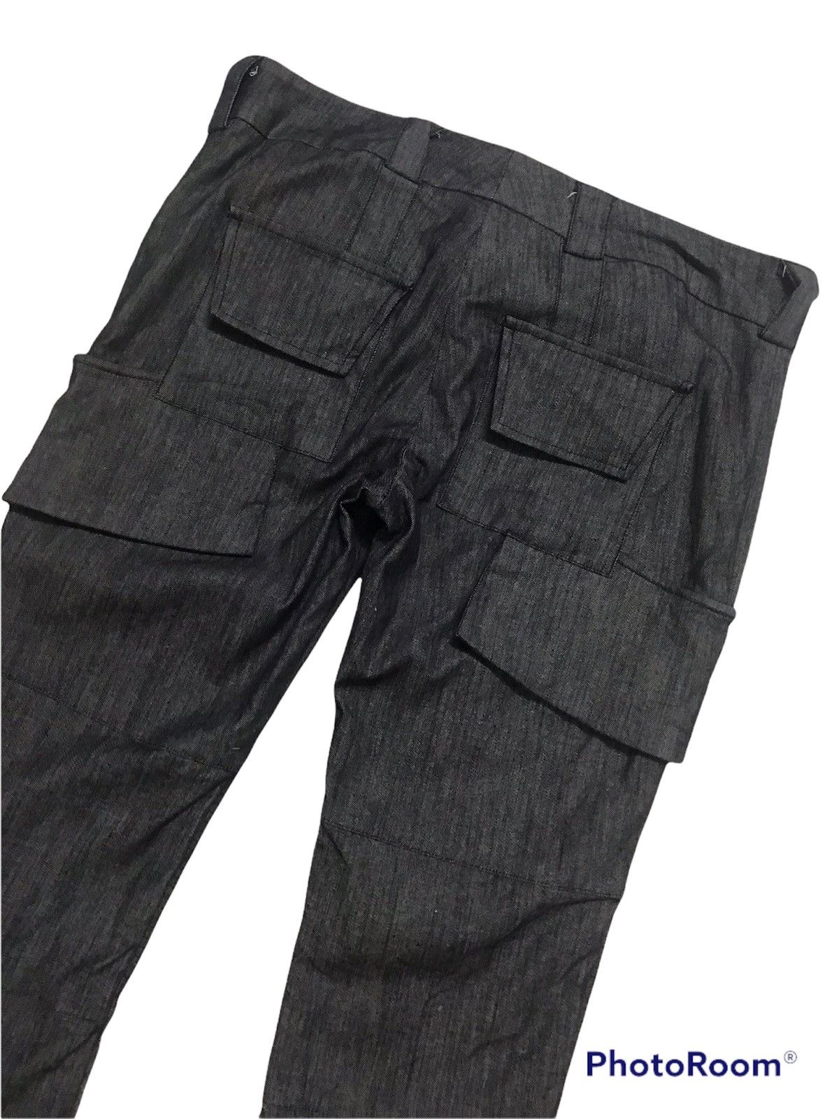 Japanese Brand Thrive Biker Black Biker Pant Style Size US 35 - 5 Thumbnail