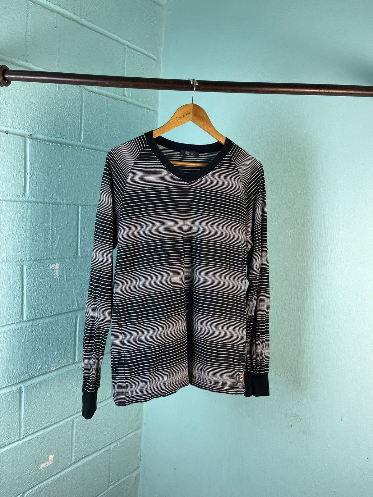 2016 UNDERCOVER peachbuilder Stripe Long Sleeve