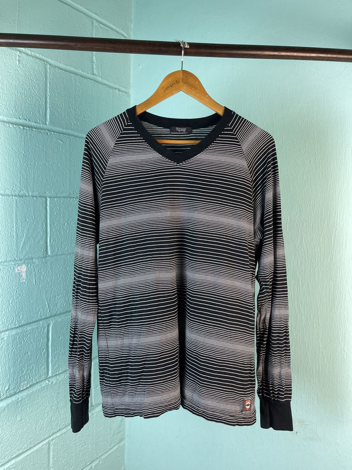 2016 UNDERCOVER peachbuilder Stripe Long Sleeve
